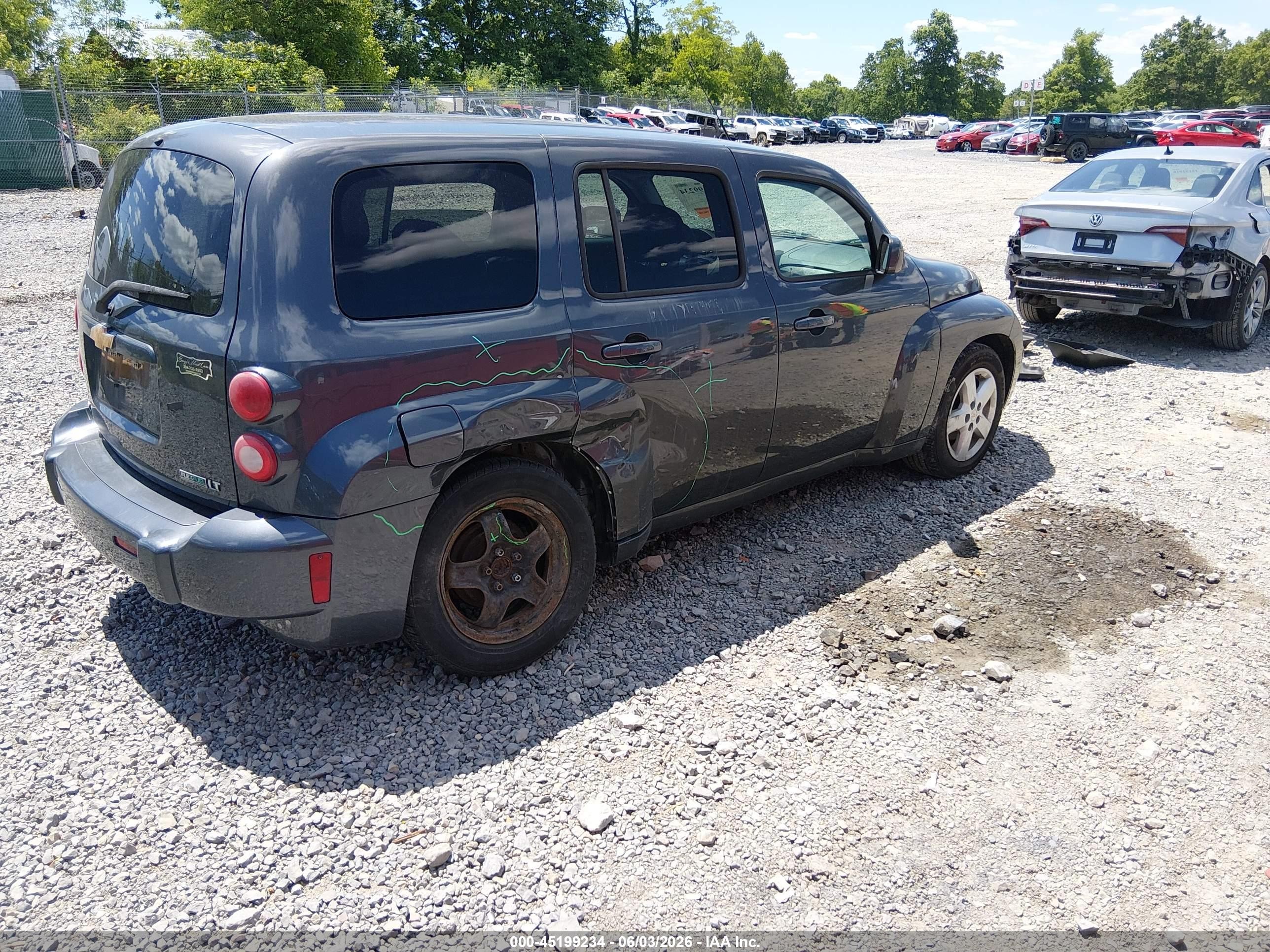 2011 Chevrolet Hhr Lt Pewter vin: 3GNBABFW0BS621836
