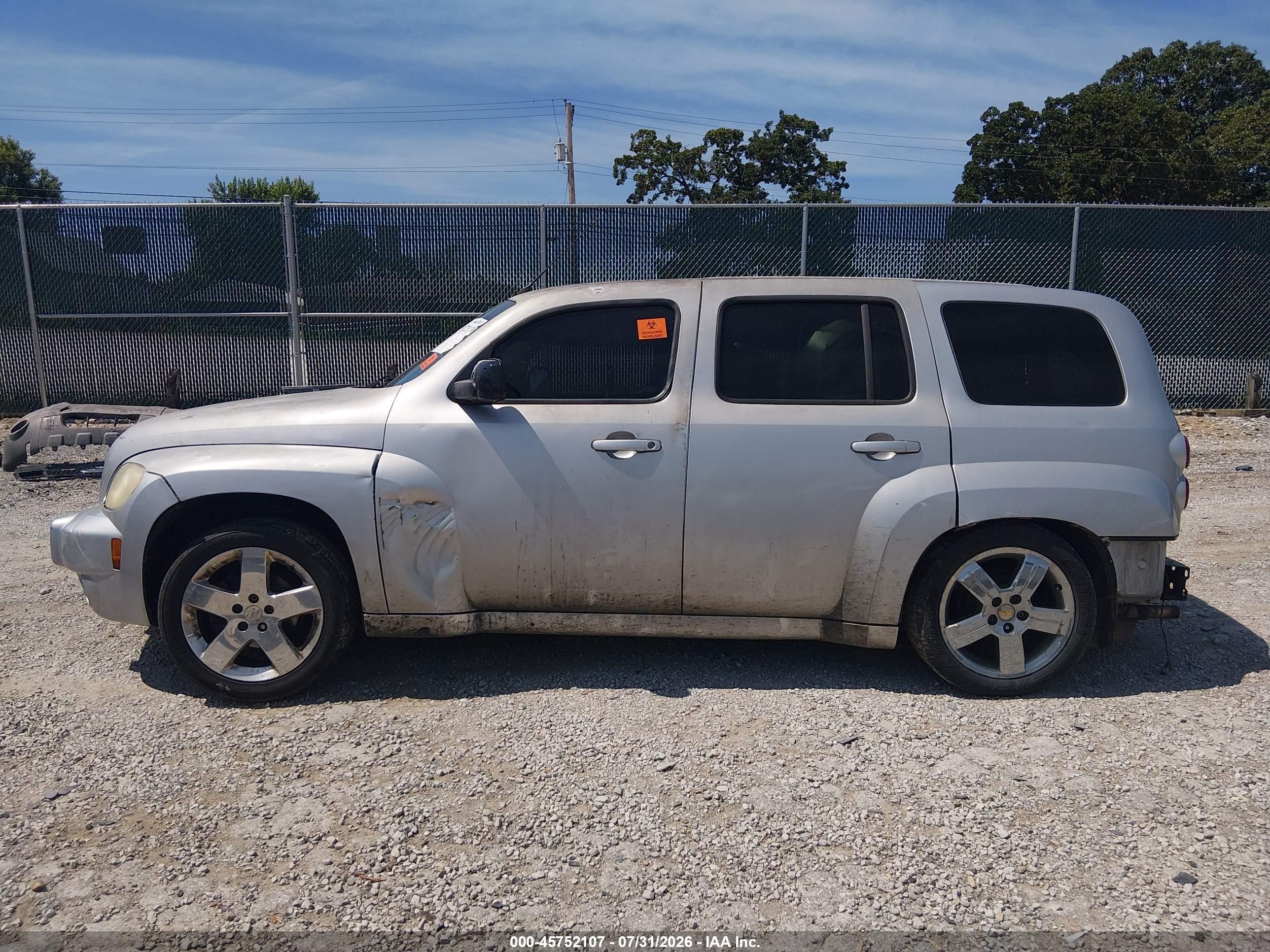 2011 Chevrolet Hhr Lt W/1lt Silver vin: 3GNBABFW1BS551344