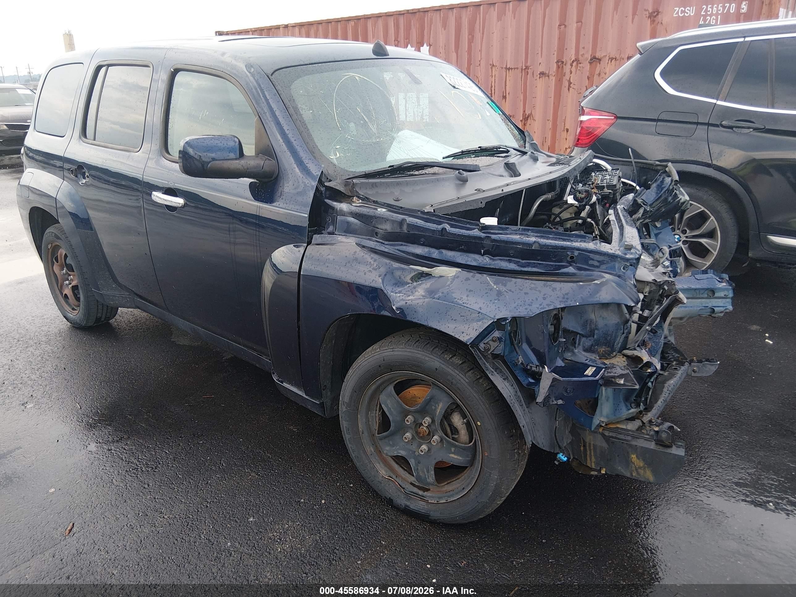 2011 Chevrolet Hhr Lt Синий vin: 3GNBABFW1BS555586