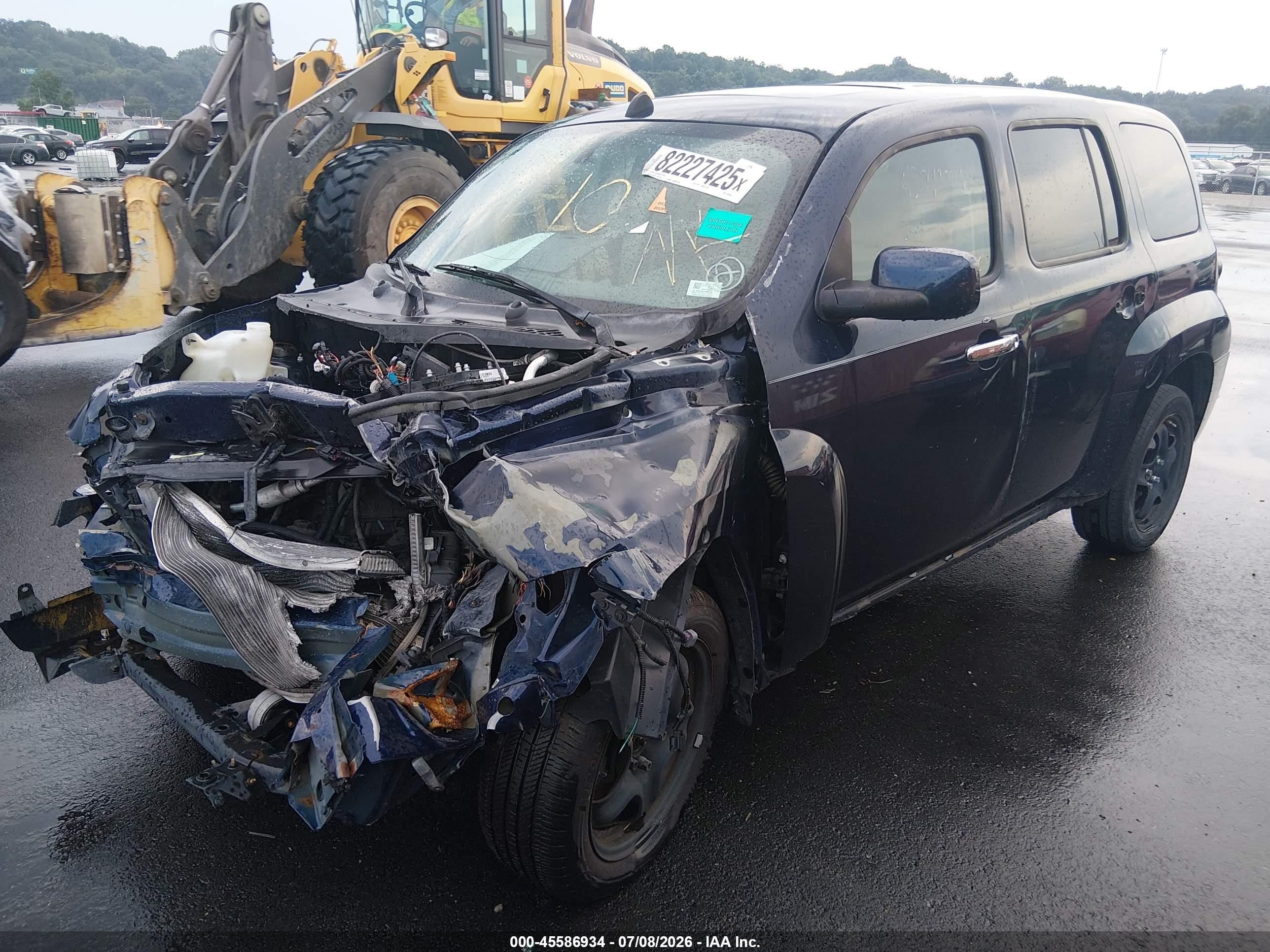 2011 Chevrolet Hhr Lt Синий vin: 3GNBABFW1BS555586