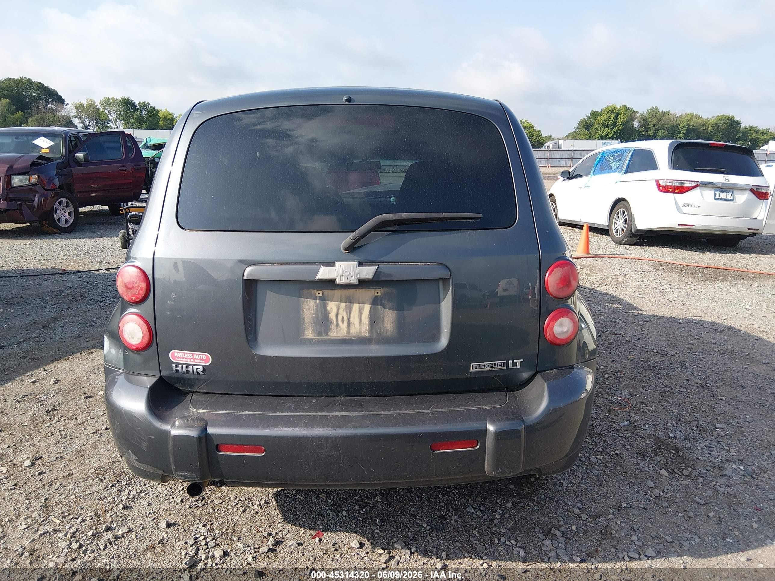 2011 Chevrolet Hhr Lt Gray vin: 3GNBABFW1BS570363