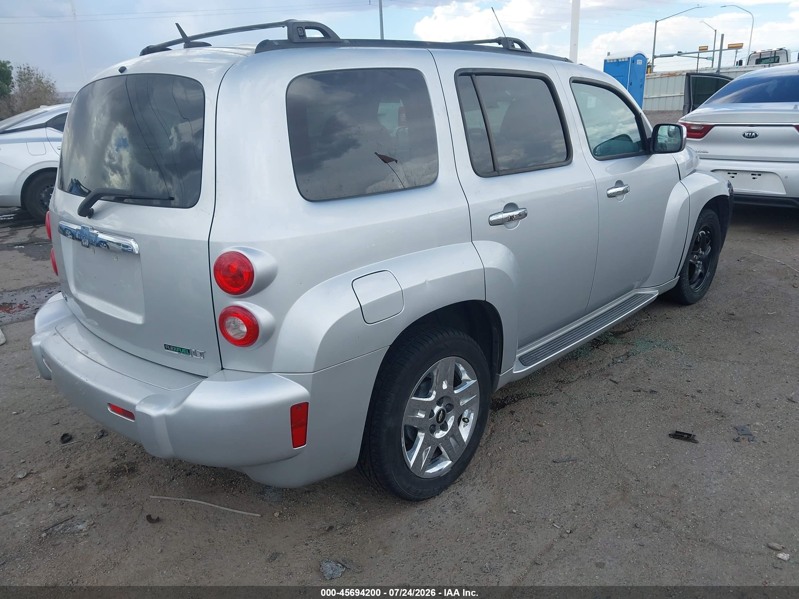 2011 Chevrolet Hhr Lt W/1lt Silver vin: 3GNBABFW1BS581315