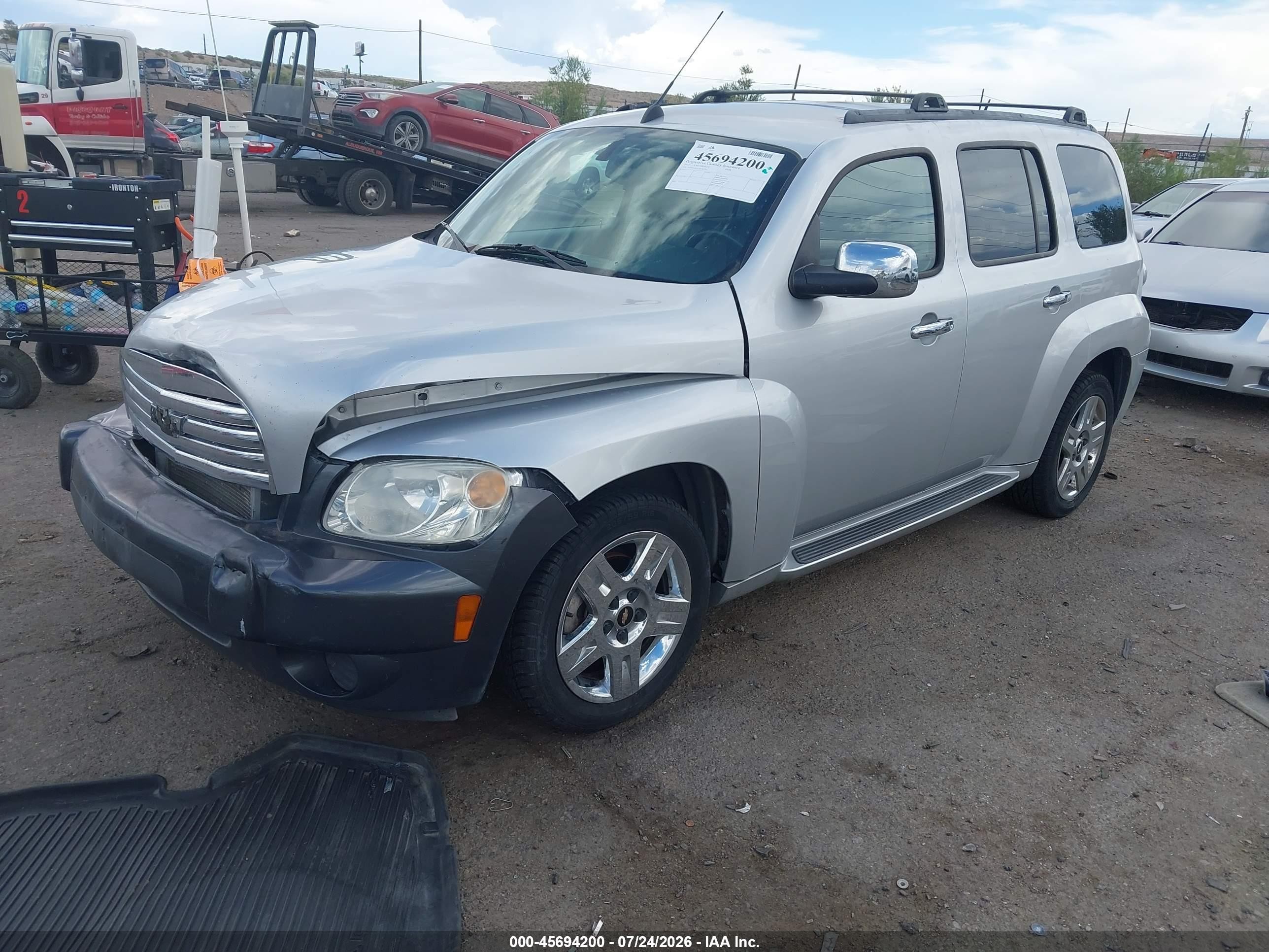 2011 Chevrolet Hhr Lt W/1lt Silver vin: 3GNBABFW1BS581315