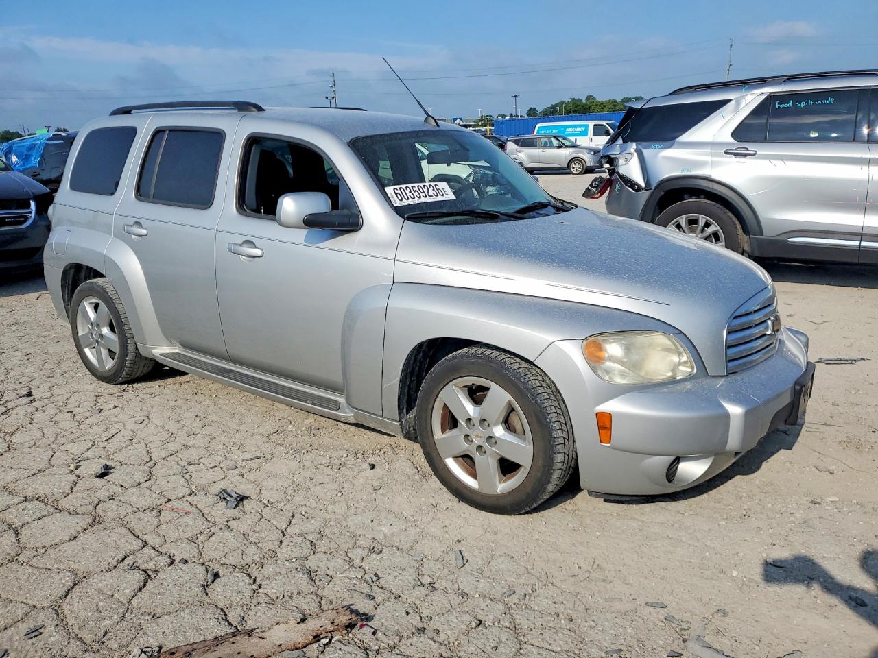 2011 Chevrolet Hhr Lt Silver vin: 3GNBABFW2BS503366