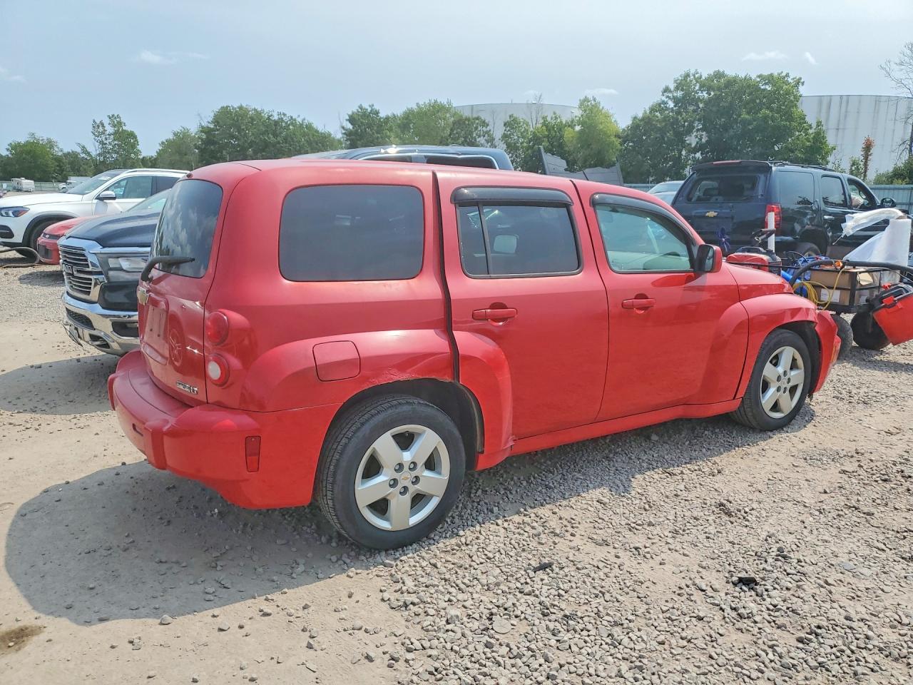 2011 Chevrolet Hhr Lt Red vin: 3GNBABFW2BS511483