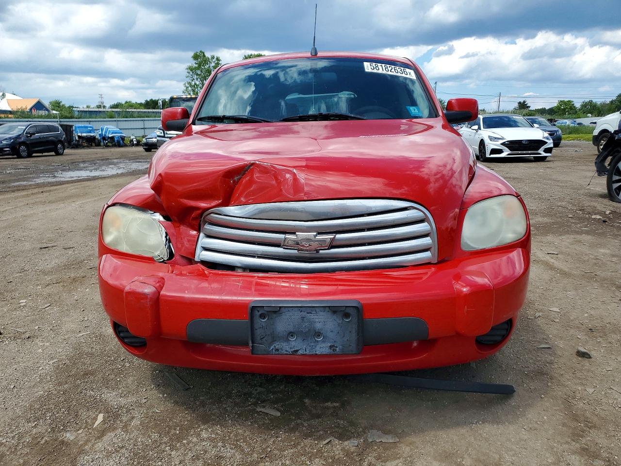 2011 Chevrolet Hhr Lt Red vin: 3GNBABFW2BS522208