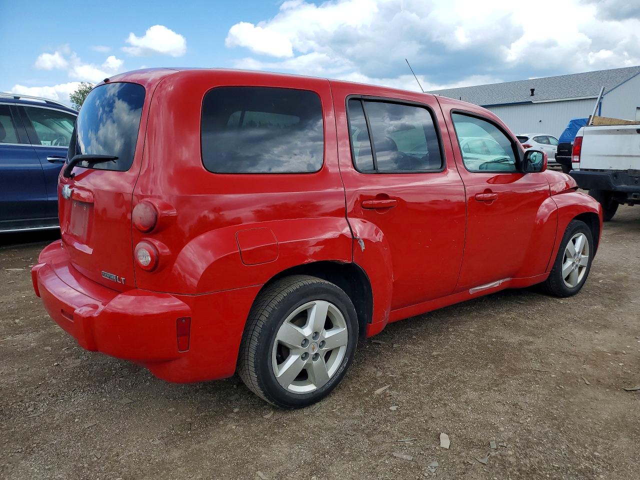 2011 Chevrolet Hhr Lt Red vin: 3GNBABFW2BS522208
