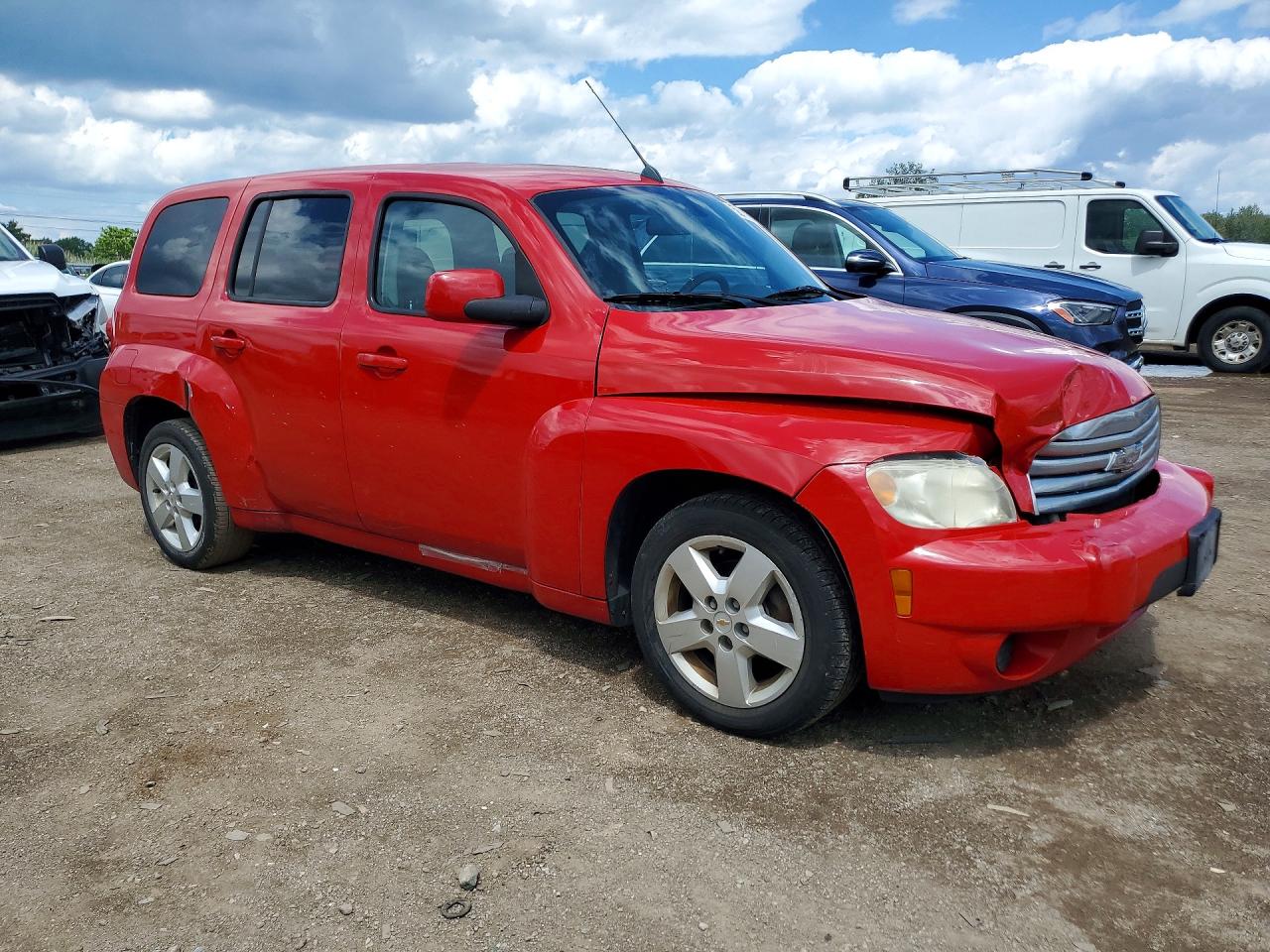 2011 Chevrolet Hhr Lt Red vin: 3GNBABFW2BS522208