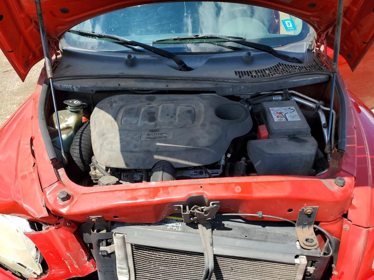 2011 Chevrolet Hhr Lt Red vin: 3GNBABFW2BS522208