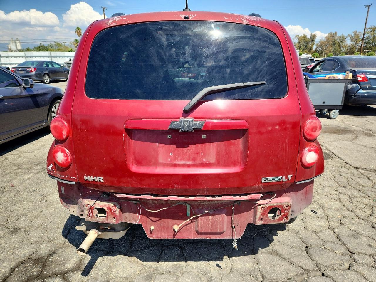 2011 Chevrolet Hhr Lt Red vin: 3GNBABFW2BS568444