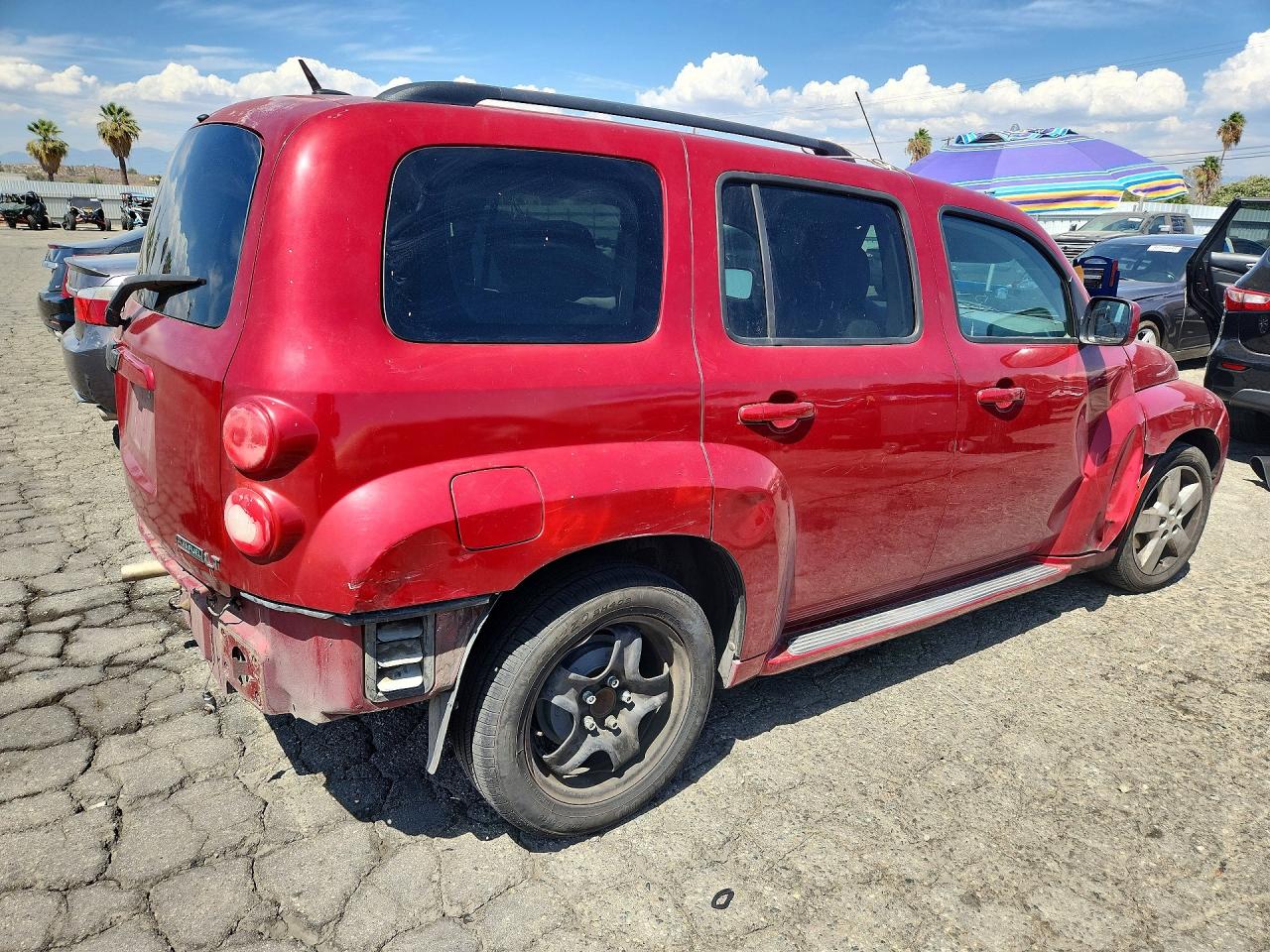 2011 Chevrolet Hhr Lt Red vin: 3GNBABFW2BS568444