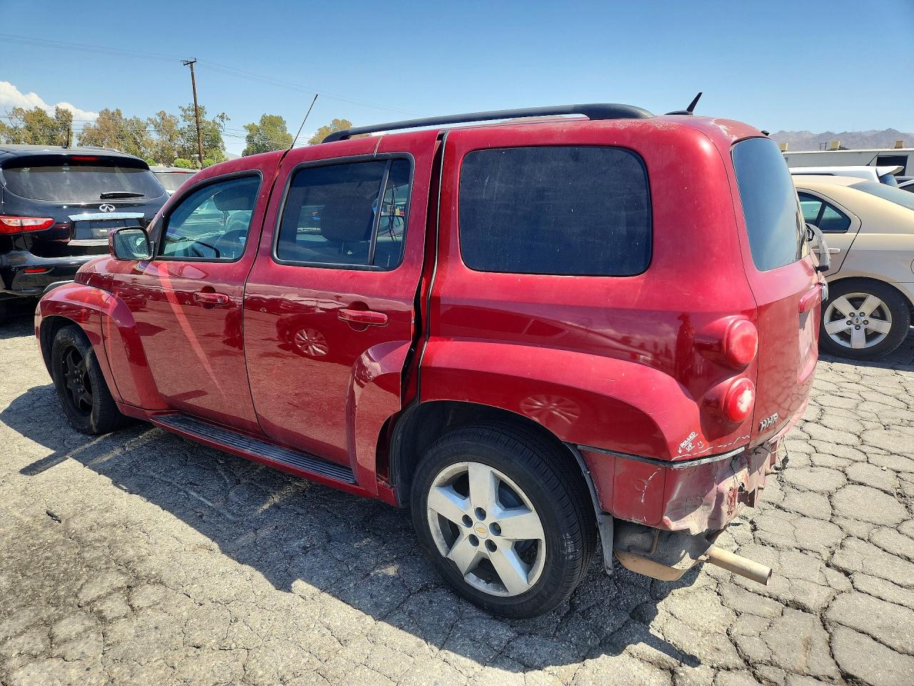 2011 Chevrolet Hhr Lt Red vin: 3GNBABFW2BS568444