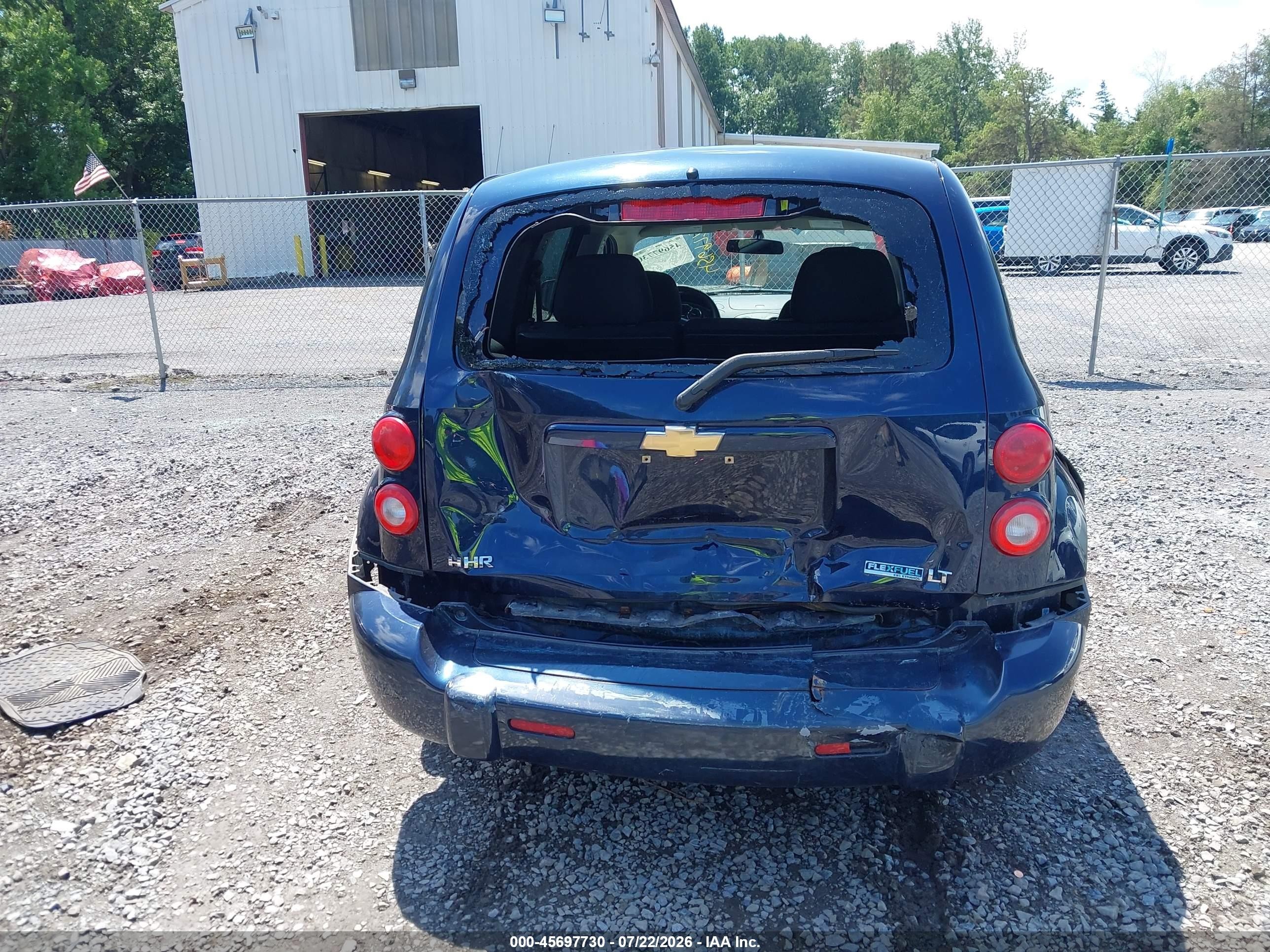 2011 Chevrolet Hhr Lt W/1lt Blue vin: 3GNBABFW2BS572705