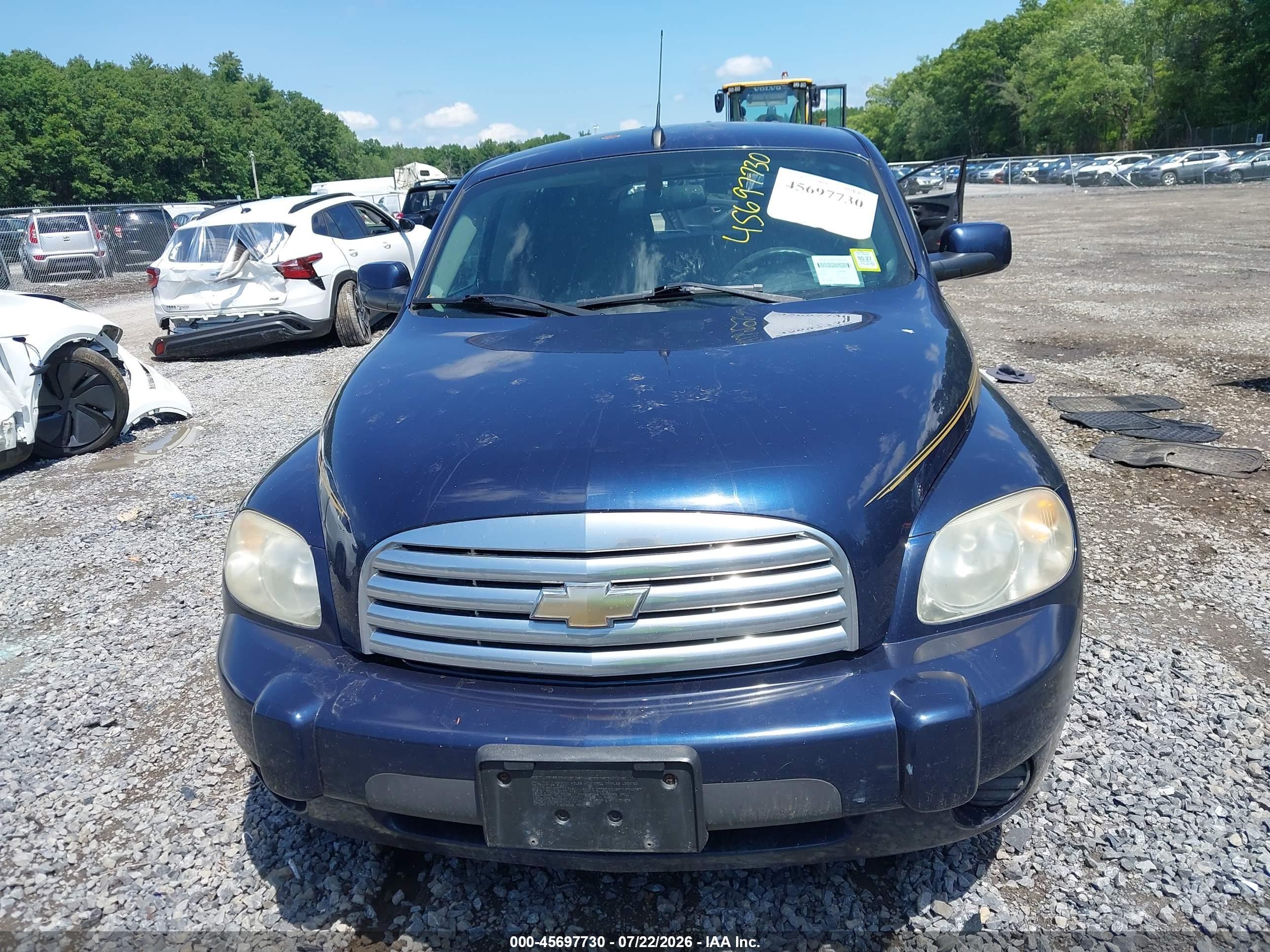 2011 Chevrolet Hhr Lt W/1lt Blue vin: 3GNBABFW2BS572705