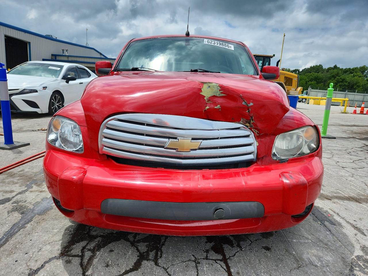 2011 Chevrolet Hhr Lt Red vin: 3GNBABFW2BS628271