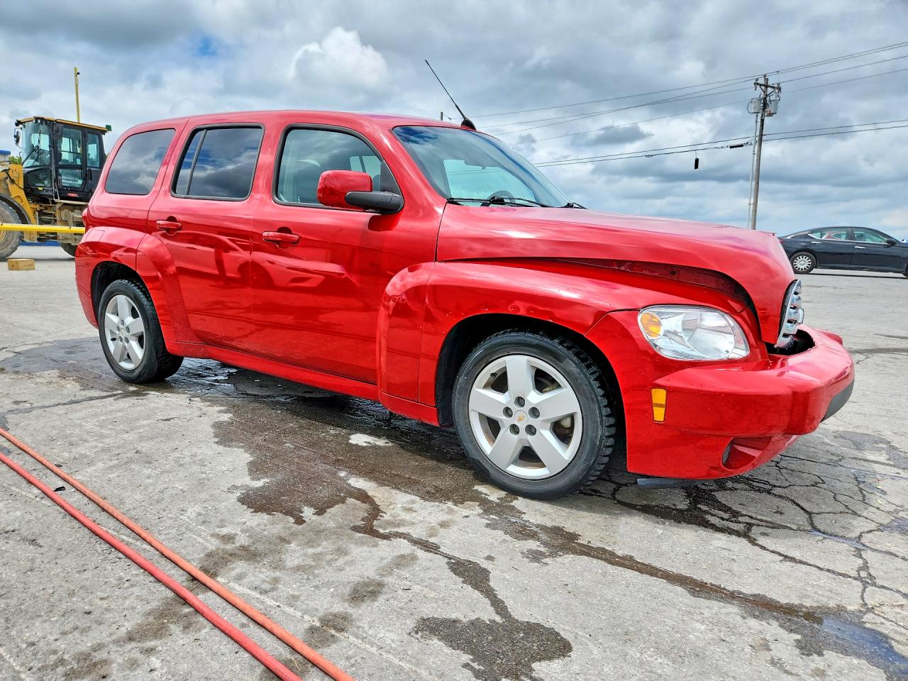 2011 Chevrolet Hhr Lt Red vin: 3GNBABFW2BS628271