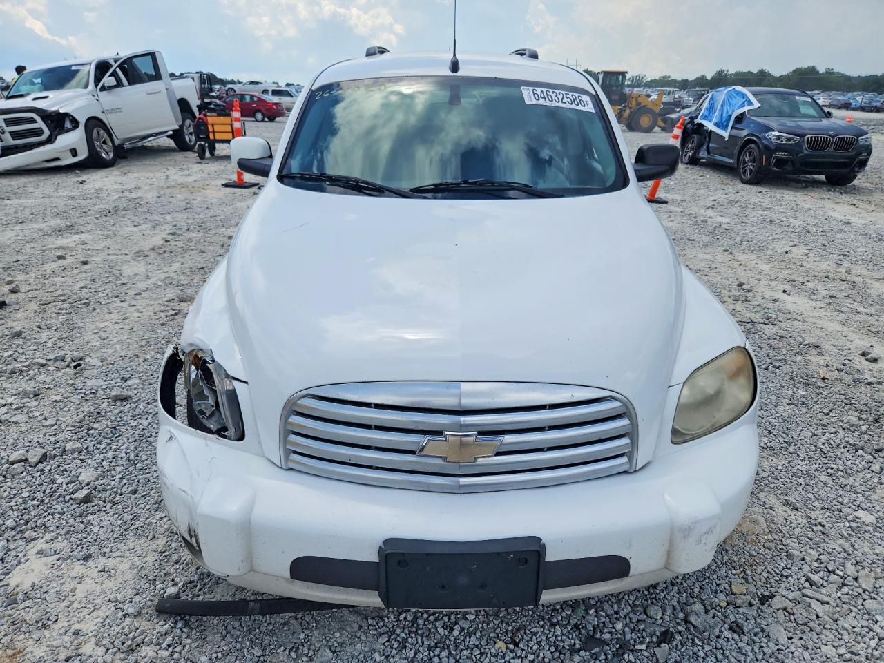 2011 Chevrolet Hhr Lt White vin: 3GNBABFW2BS645751