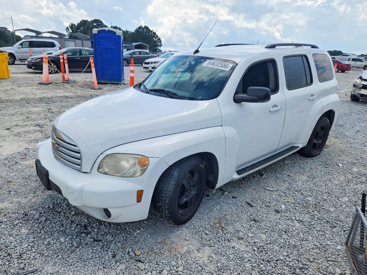 2011 Chevrolet Hhr Lt White vin: 3GNBABFW2BS645751