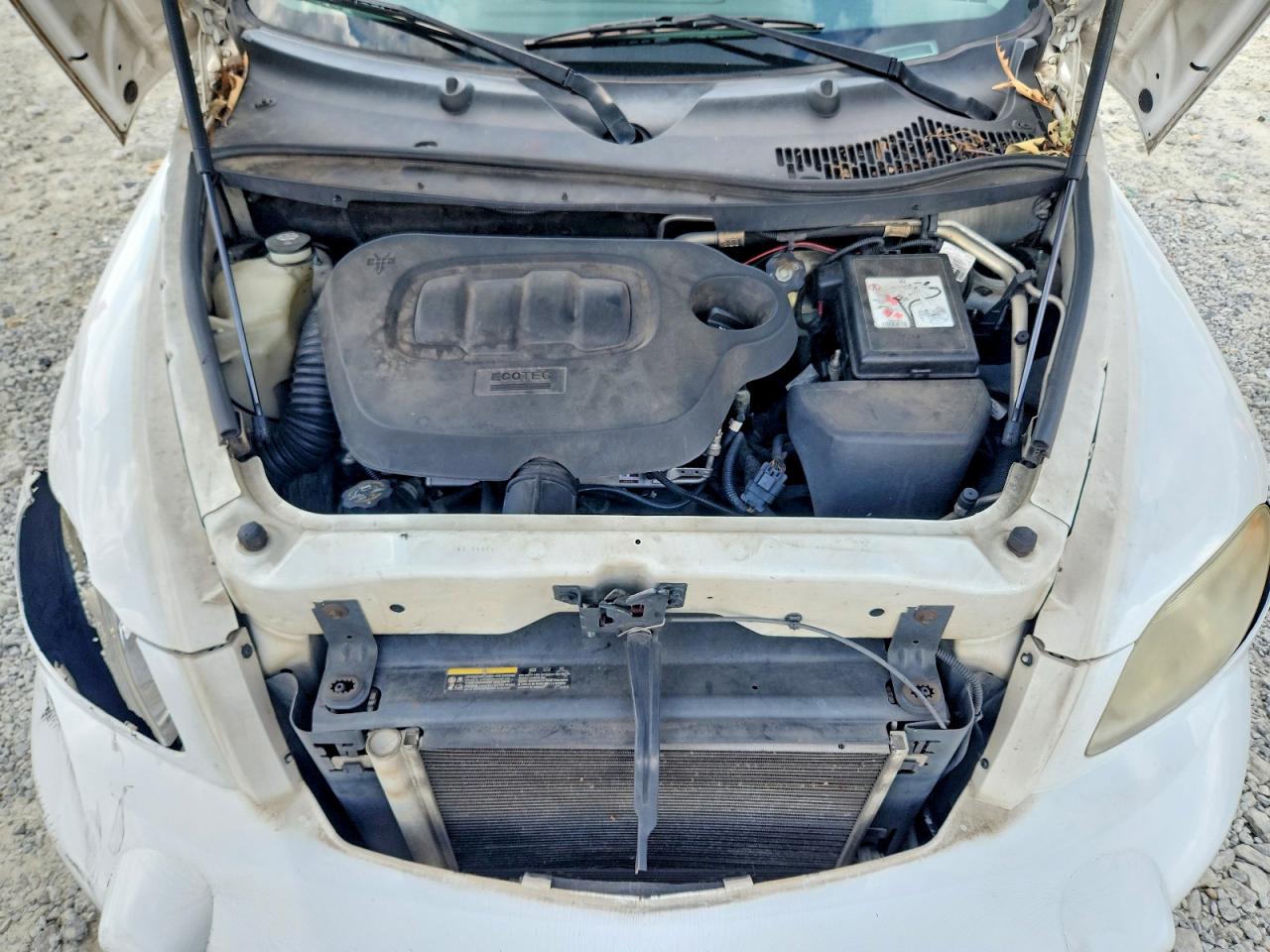 2011 Chevrolet Hhr Lt White vin: 3GNBABFW2BS645751