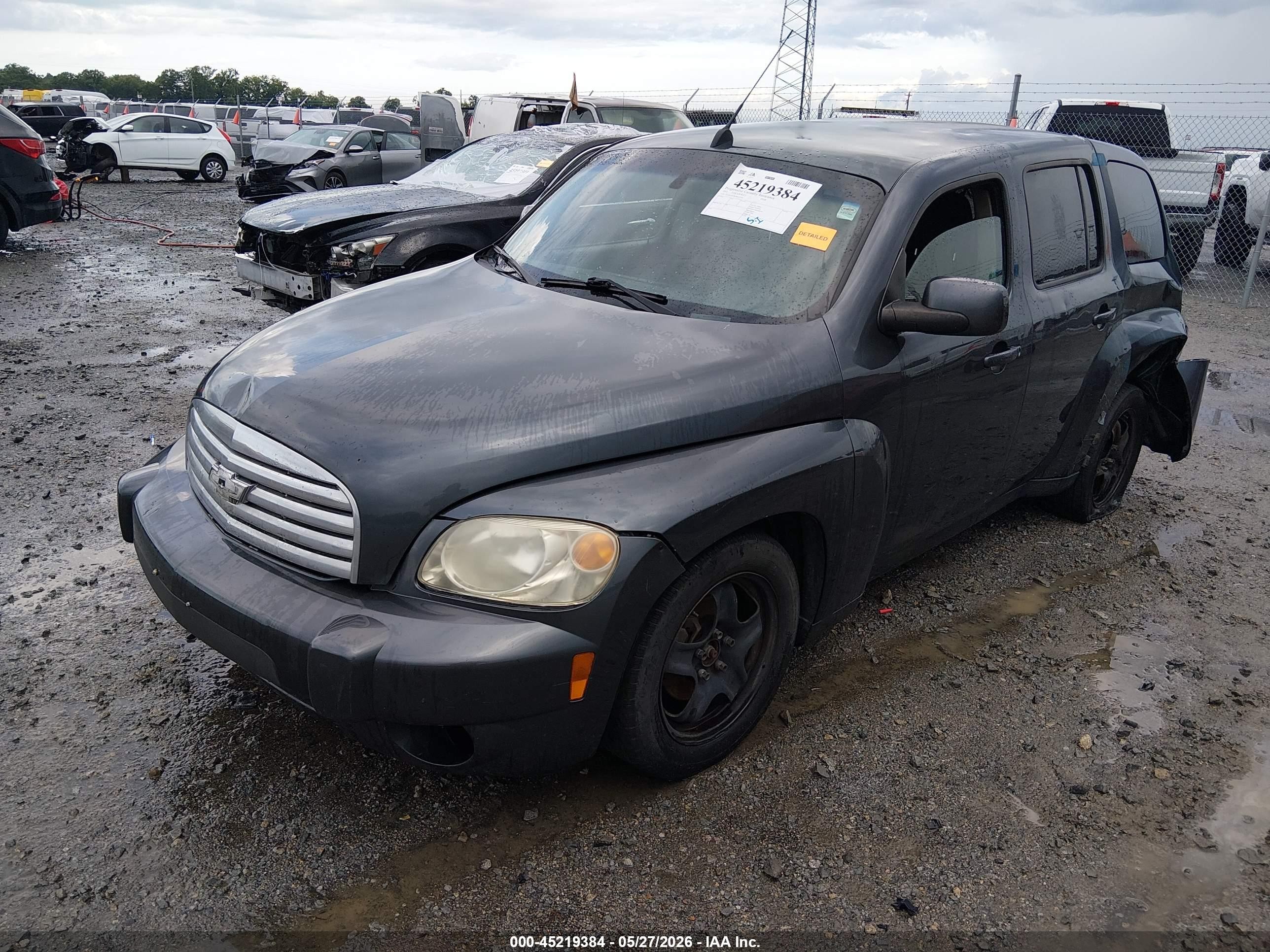 2011 Chevrolet Hhr Lt Gray vin: 3GNBABFW3BS503747