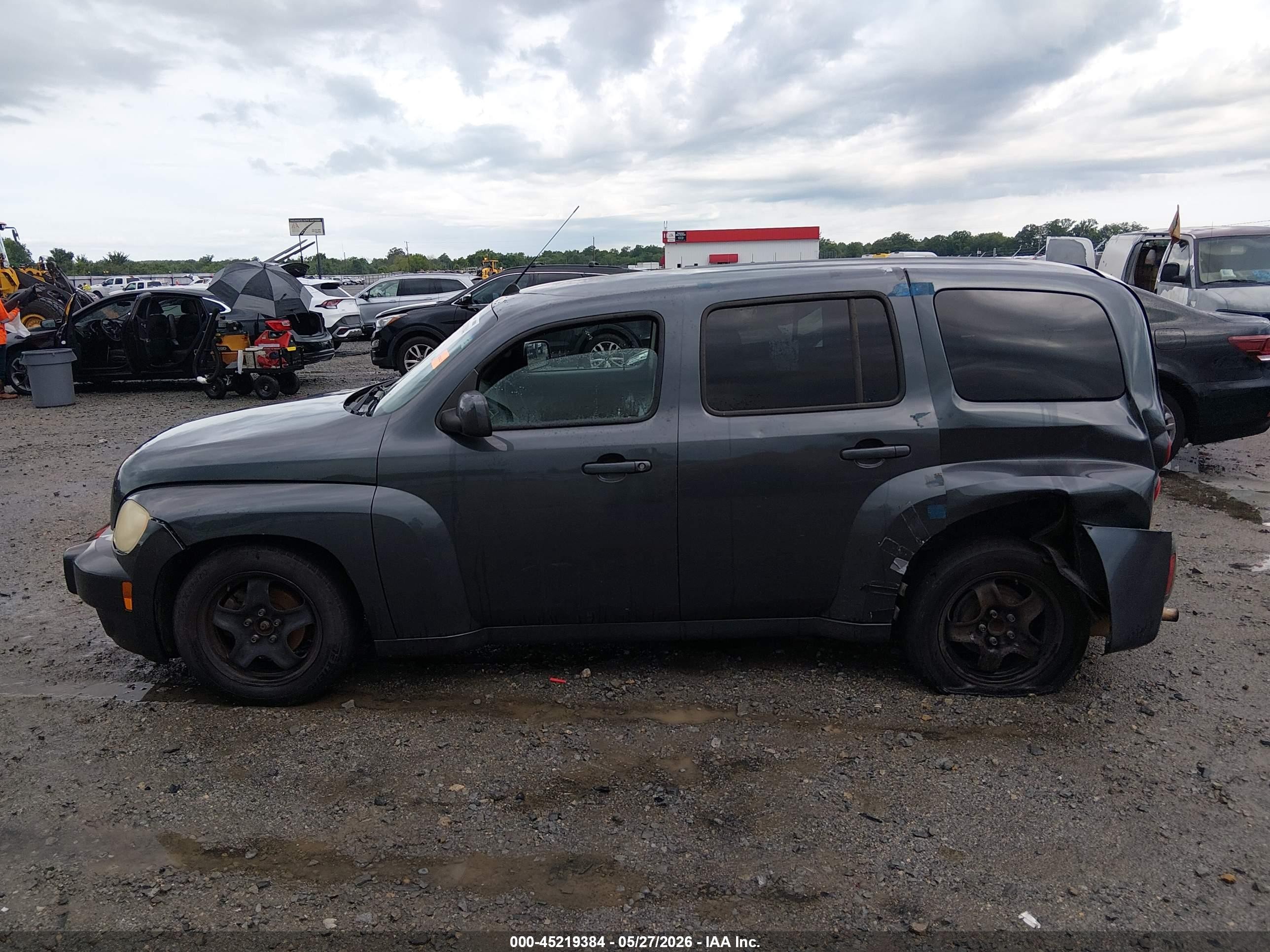 2011 Chevrolet Hhr Lt Gray vin: 3GNBABFW3BS503747