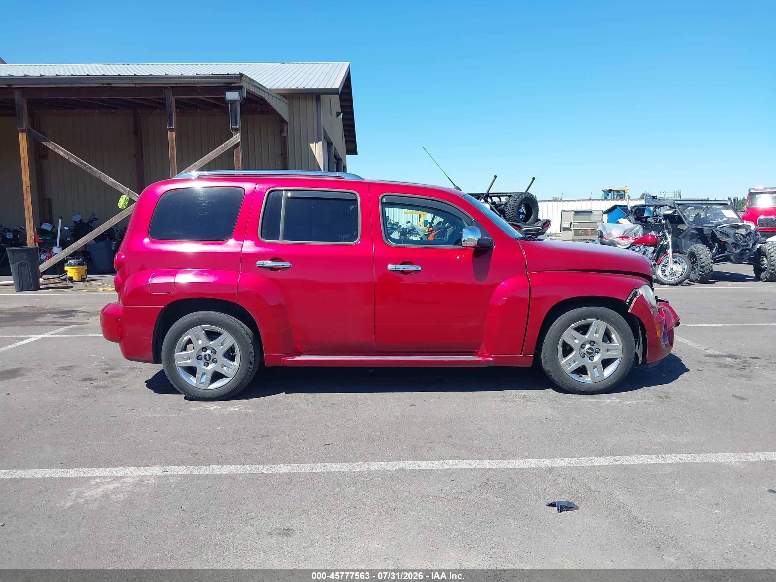 2011 Chevrolet Hhr Lt W/1lt Красный vin: 3GNBABFW3BS512822