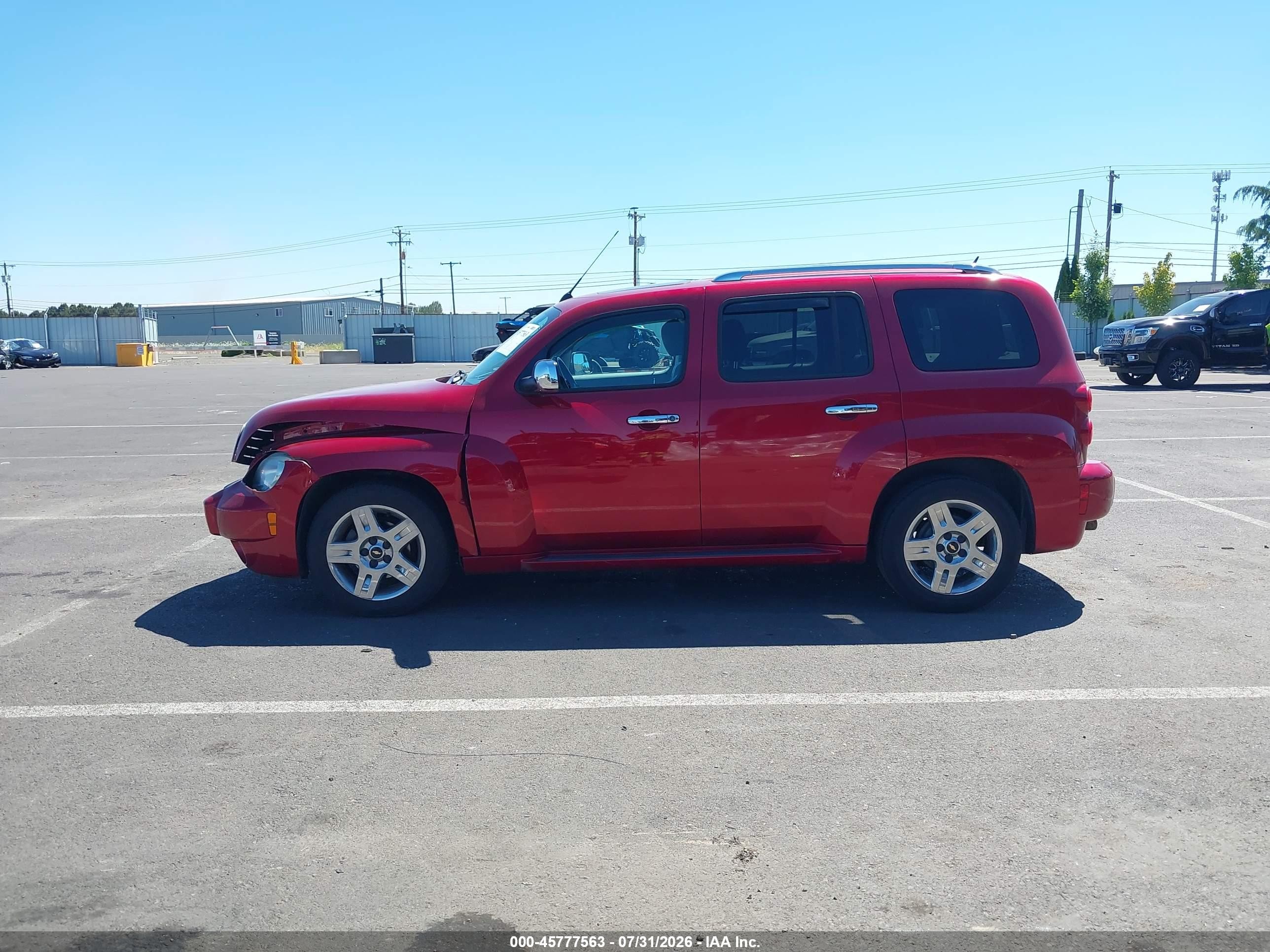 2011 Chevrolet Hhr Lt W/1lt Красный vin: 3GNBABFW3BS512822