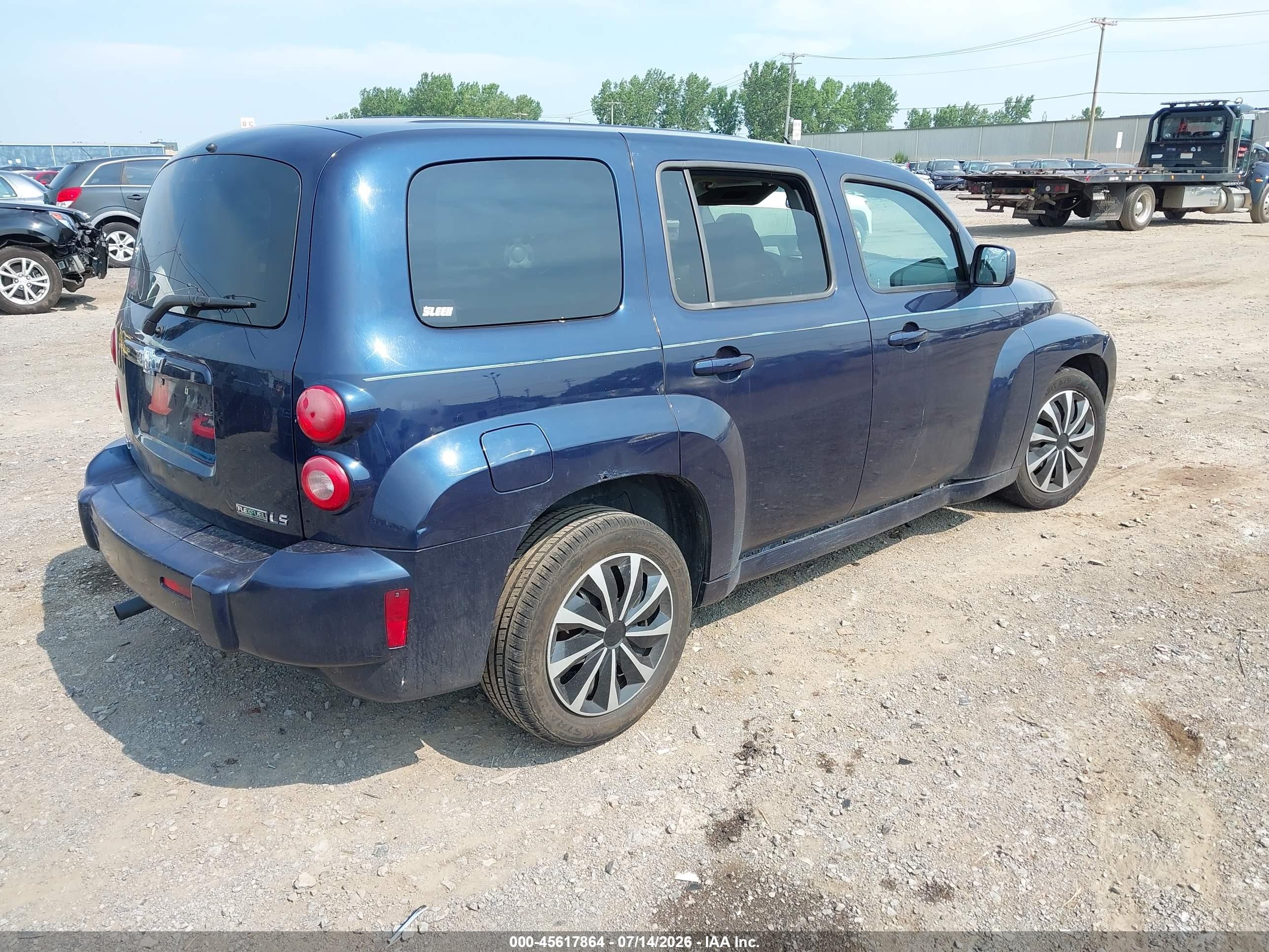 2011 Chevrolet Hhr Lt W/1lt Dark Blue vin: 3GNBABFW3BS575483