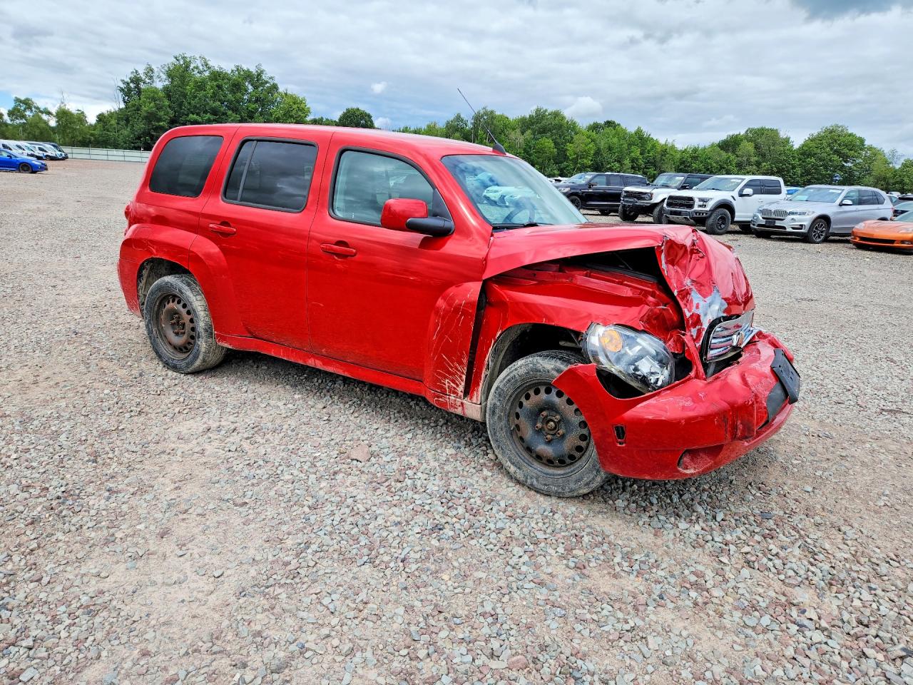2011 Chevrolet Hhr Lt Красный vin: 3GNBABFW3BS617733