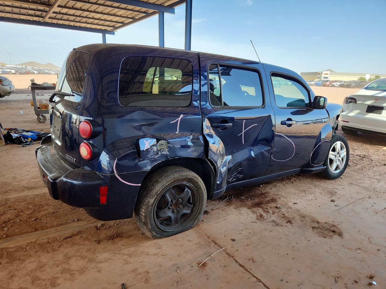 2011 Chevrolet Hhr Lt Blue vin: 3GNBABFW4BS523618