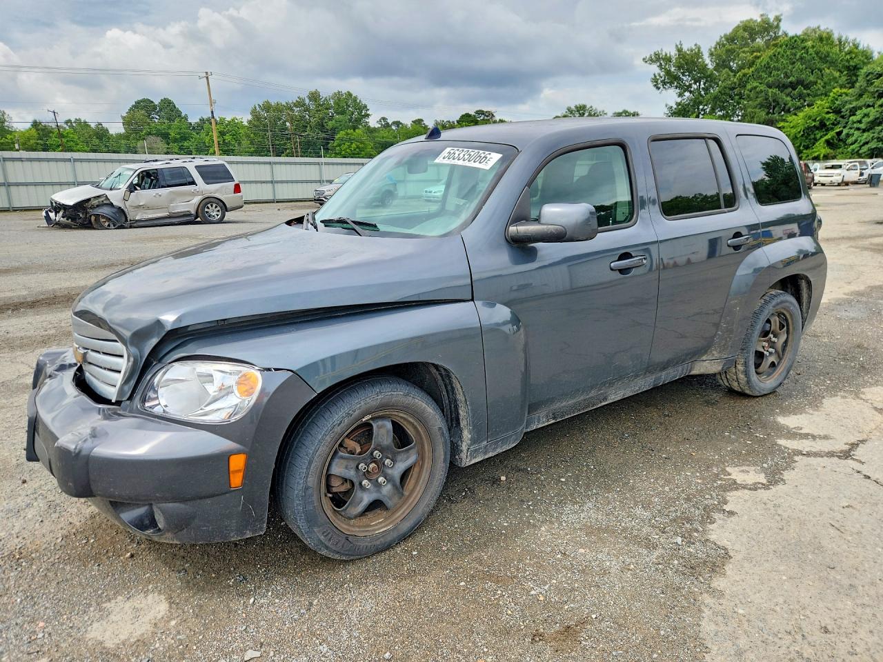 2011 Chevrolet Hhr Lt Gray vin: 3GNBABFW4BS573631
