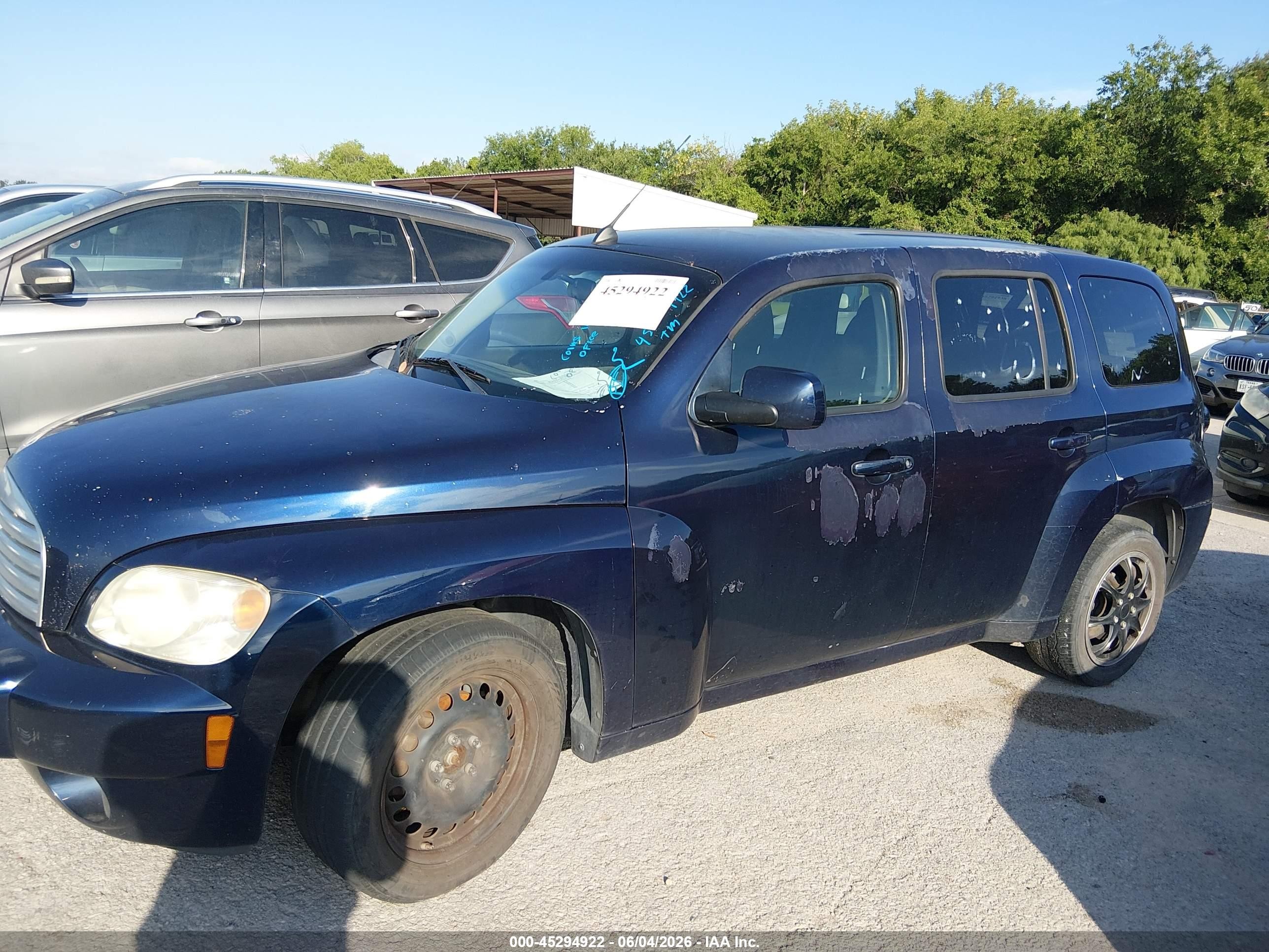 2011 Chevrolet Hhr Lt Blue vin: 3GNBABFW4BS599937