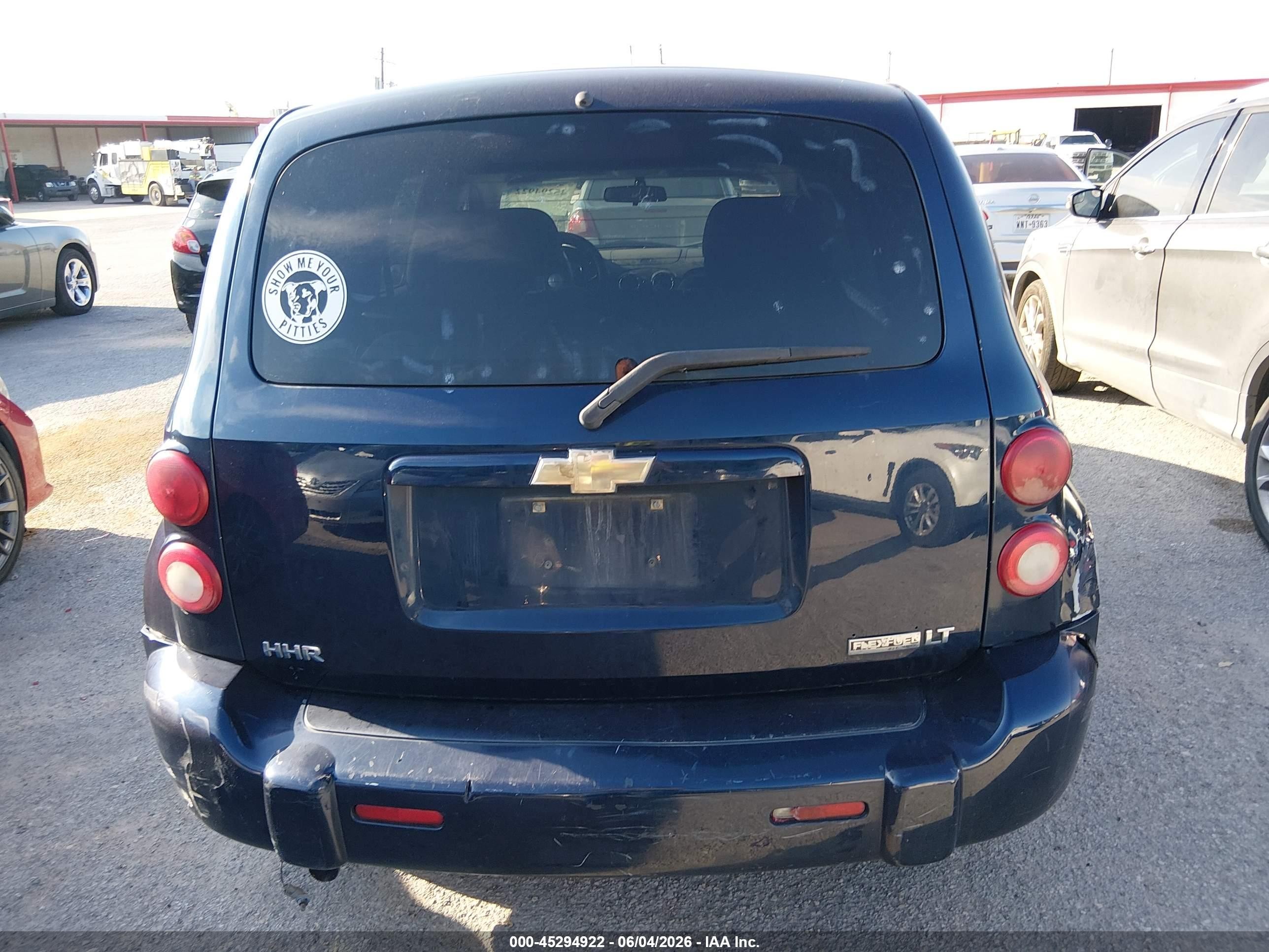2011 Chevrolet Hhr Lt Blue vin: 3GNBABFW4BS599937