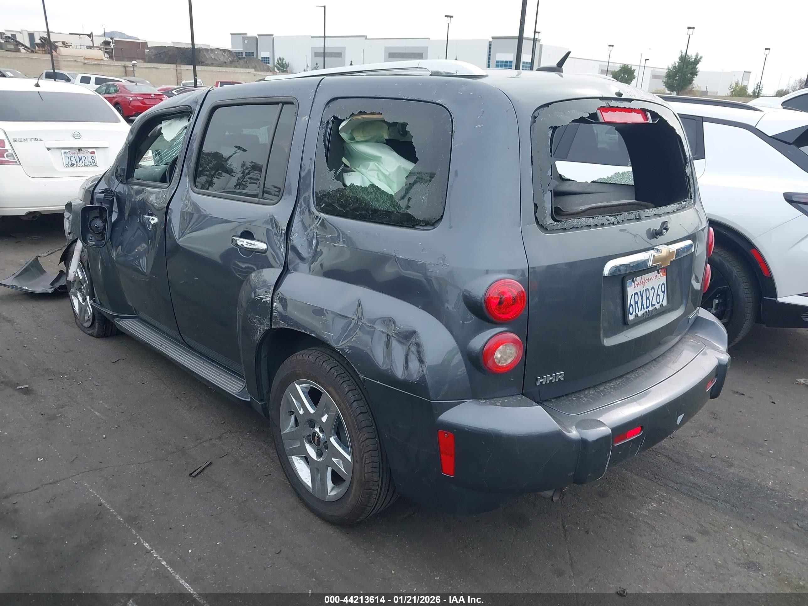 2011 Chevrolet Hhr Lt Gray vin: 3GNBABFW4BS626733