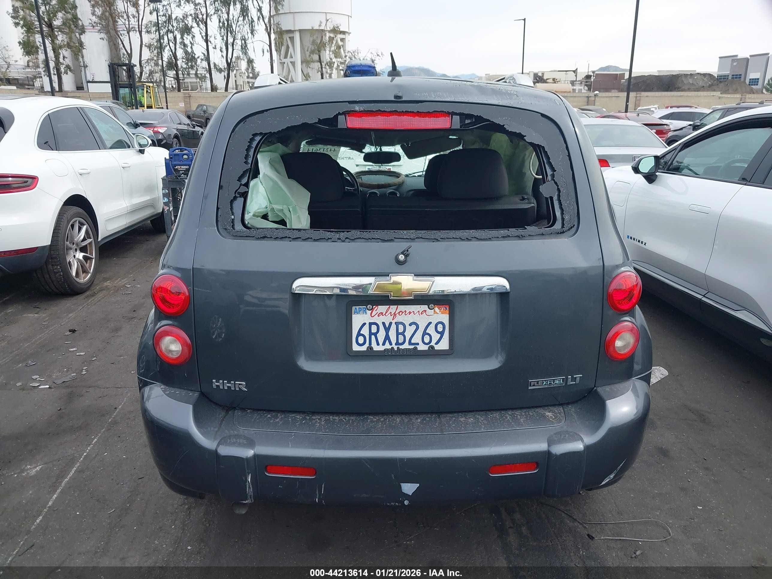 2011 Chevrolet Hhr Lt Gray vin: 3GNBABFW4BS626733