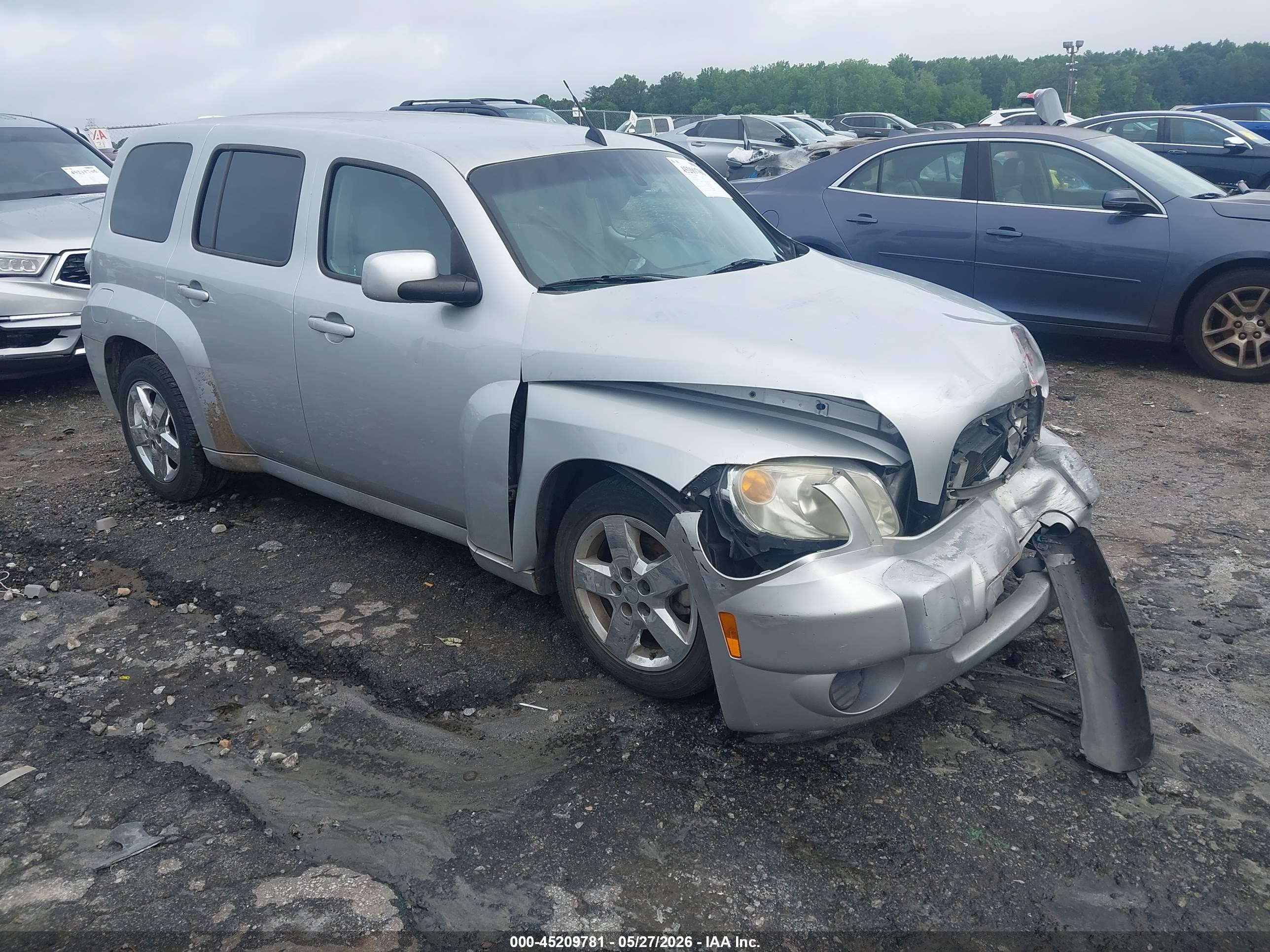 2011 Chevrolet Hhr Lt Silver vin: 3GNBABFW5BS518329