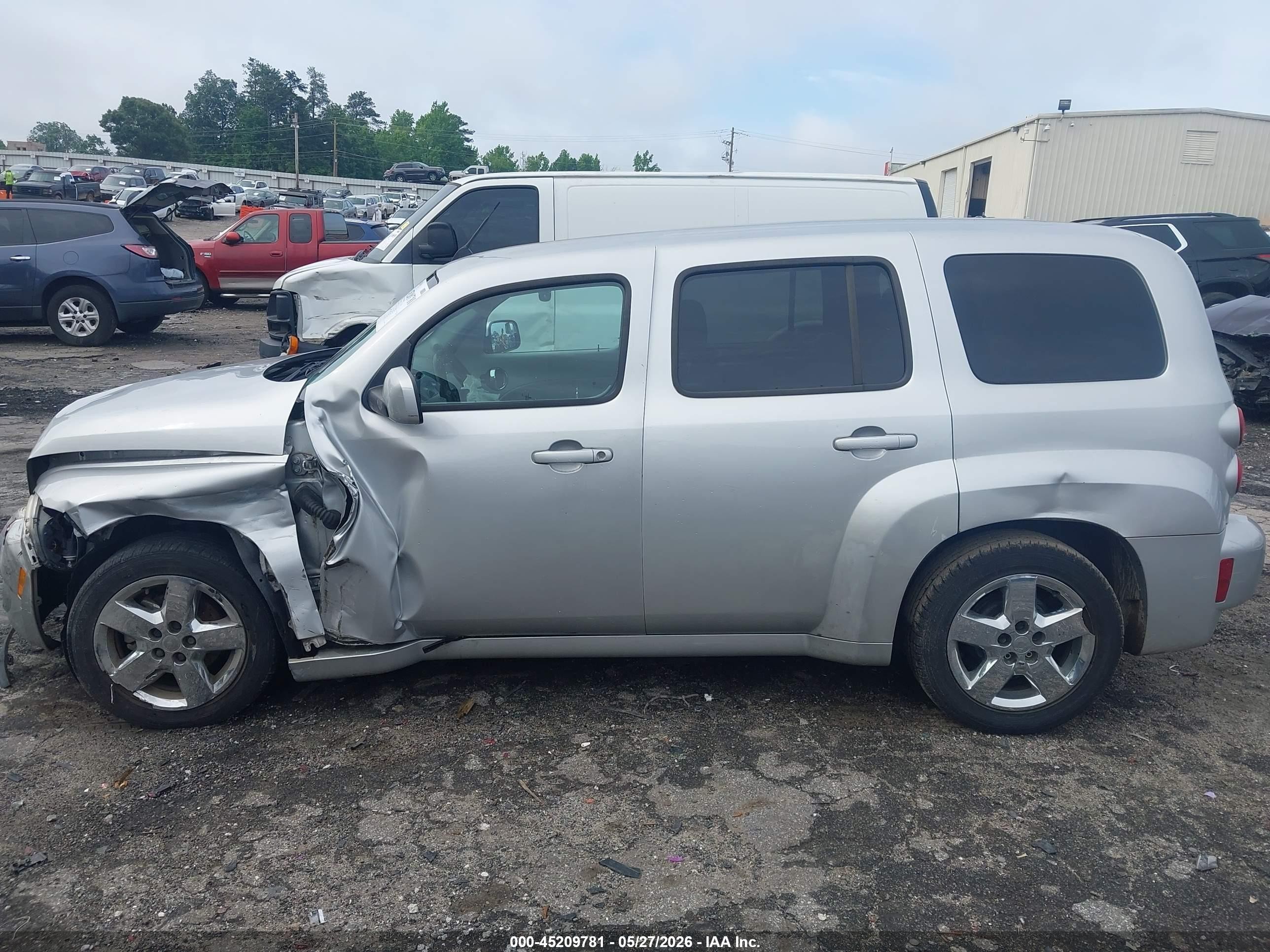 2011 Chevrolet Hhr Lt Silver vin: 3GNBABFW5BS518329