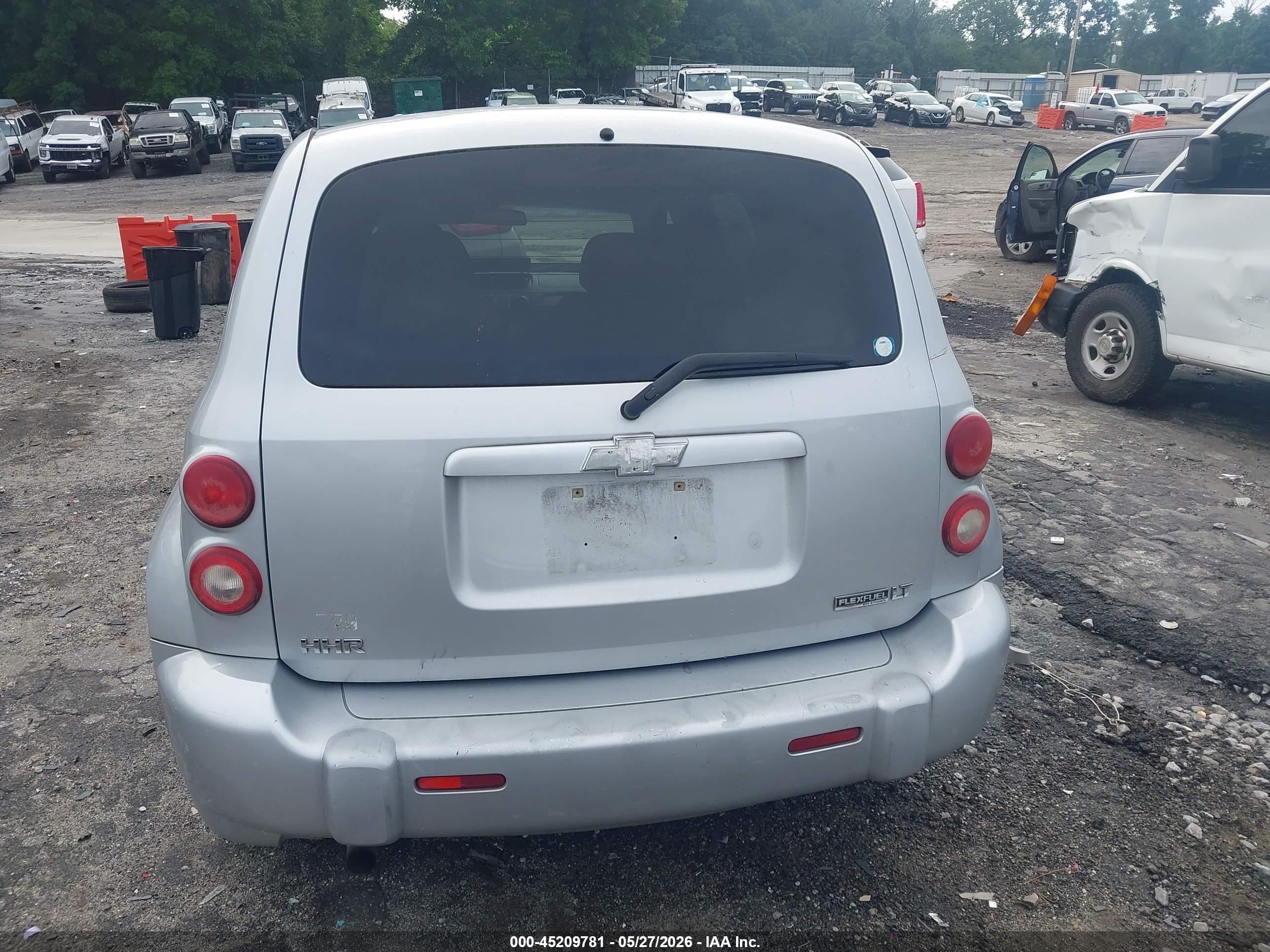 2011 Chevrolet Hhr Lt Silver vin: 3GNBABFW5BS518329
