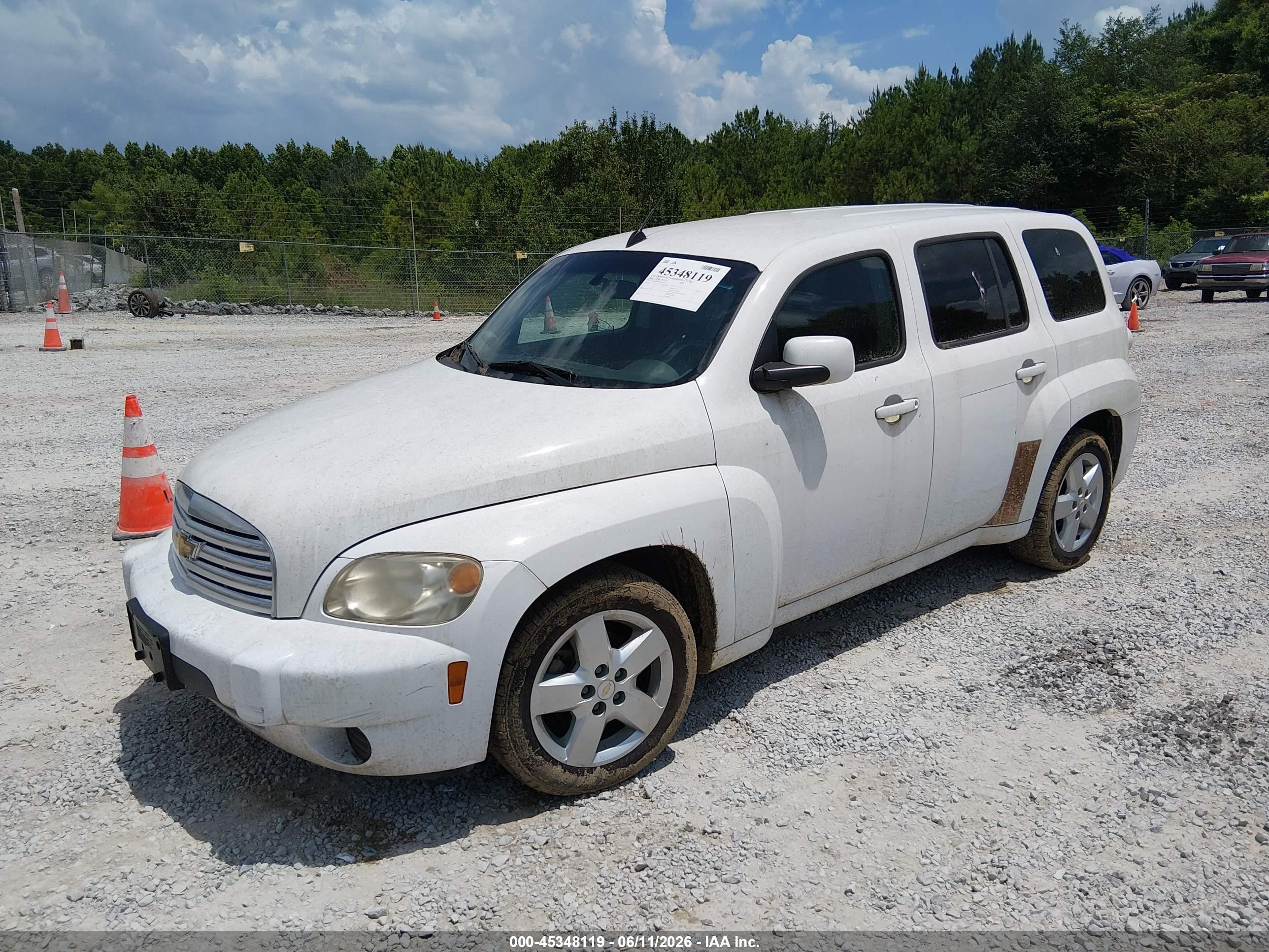 2011 Chevrolet Hhr Lt Белый vin: 3GNBABFW5BS529279