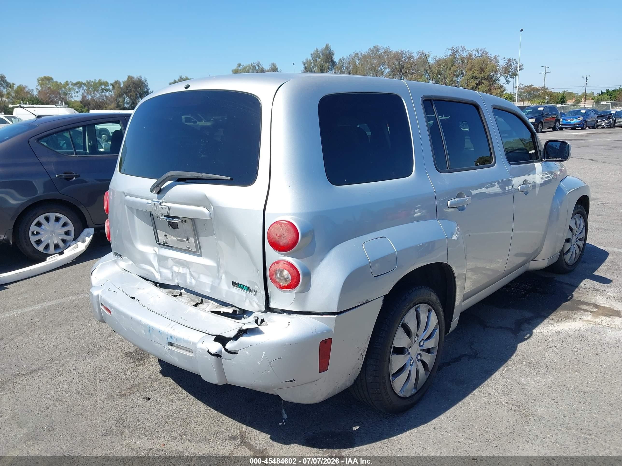 2011 Chevrolet Hhr Lt W/1lt Серебряный vin: 3GNBABFW6BS510515