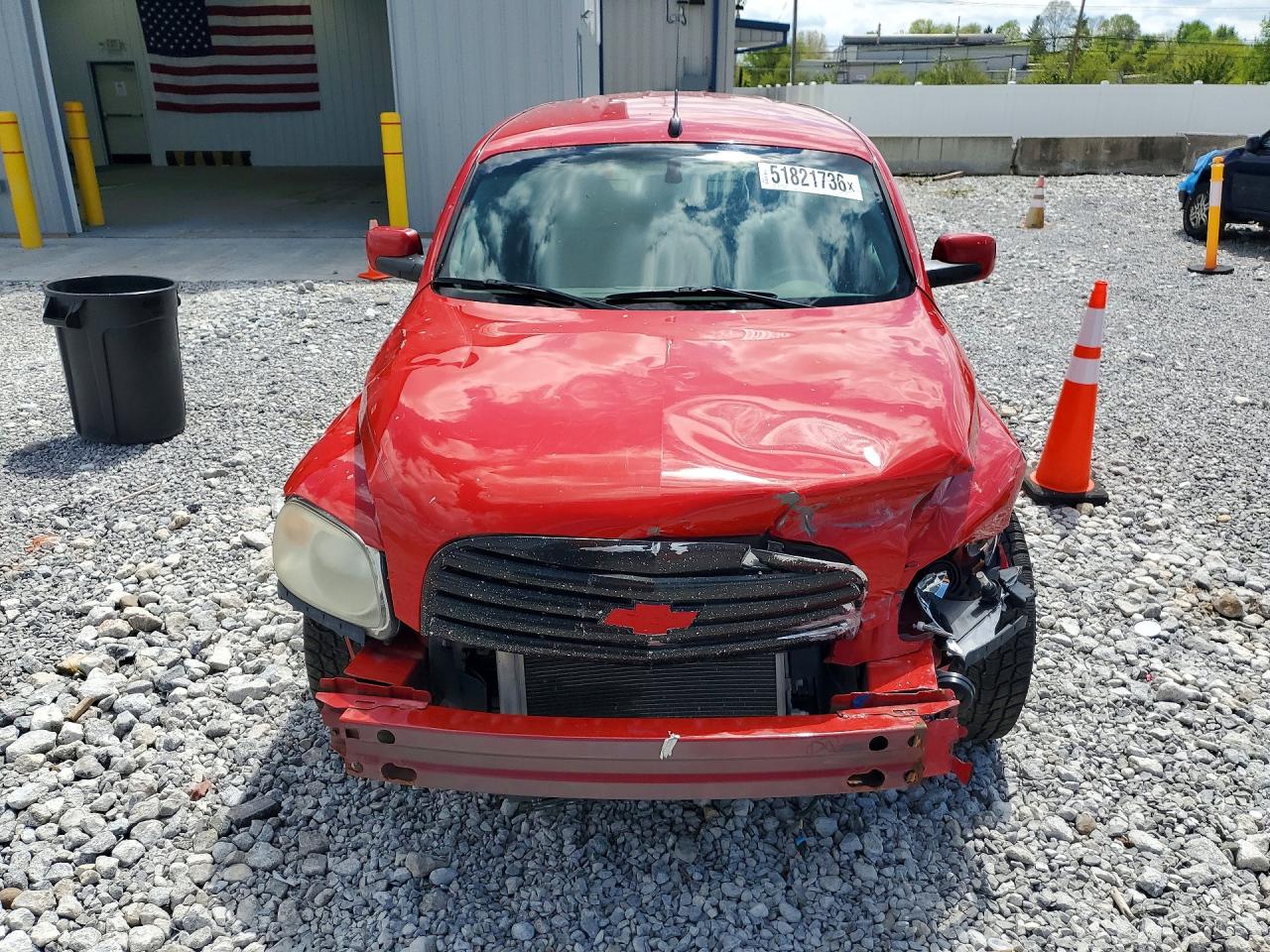 2011 Chevrolet Hhr Lt Red vin: 3GNBABFW6BS518212