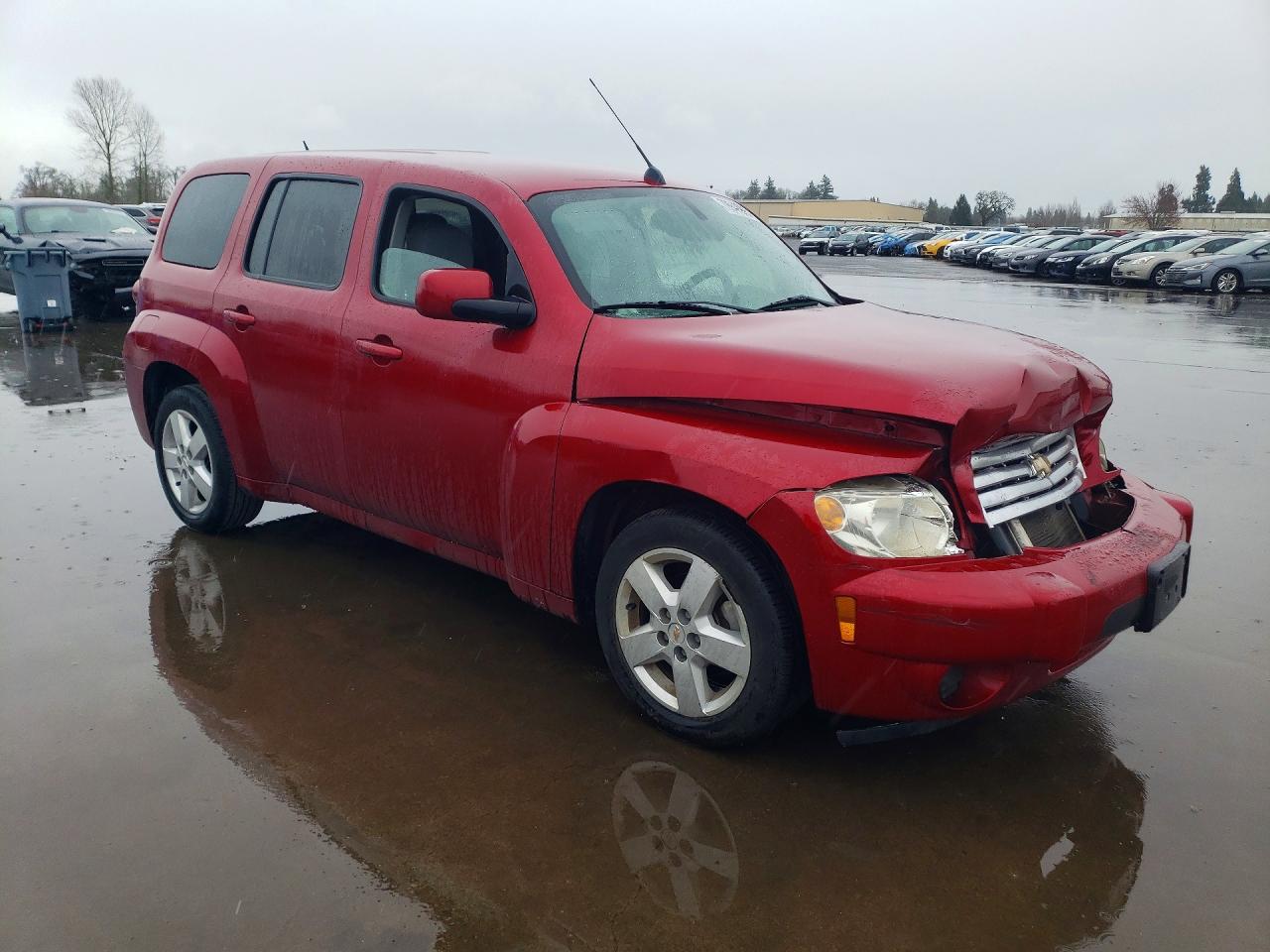 2011 Chevrolet Hhr Lt Red vin: 3GNBABFW6BS537519