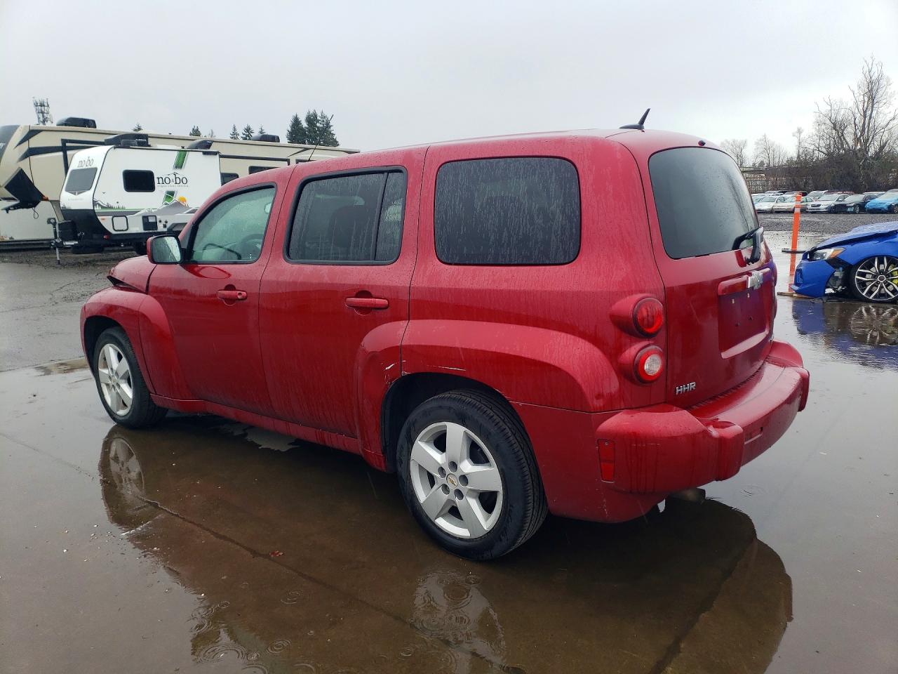 2011 Chevrolet Hhr Lt Red vin: 3GNBABFW6BS537519