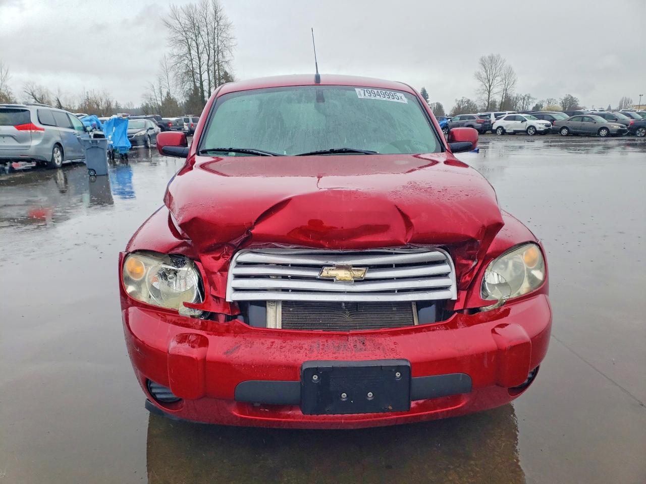 2011 Chevrolet Hhr Lt Red vin: 3GNBABFW6BS537519