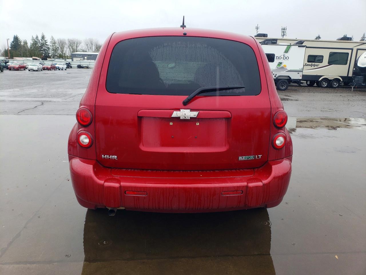2011 Chevrolet Hhr Lt Red vin: 3GNBABFW6BS537519