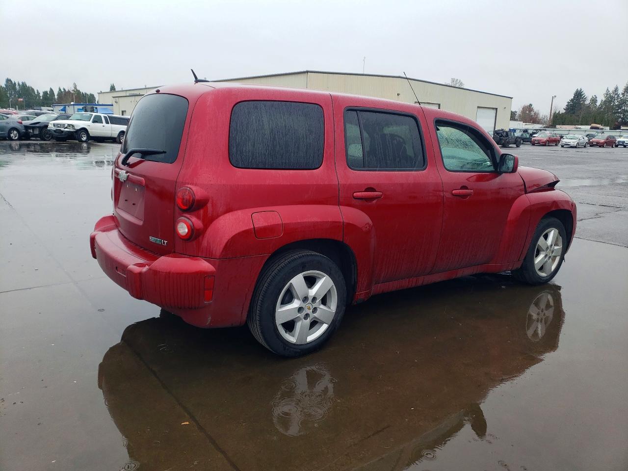 2011 Chevrolet Hhr Lt Red vin: 3GNBABFW6BS537519