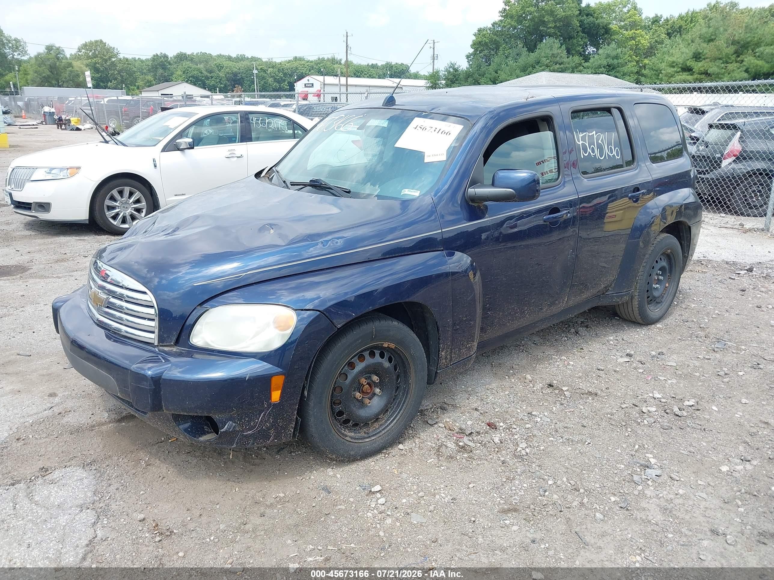 2011 Chevrolet Hhr Lt W/1lt Navy vin: 3GNBABFW6BS596148
