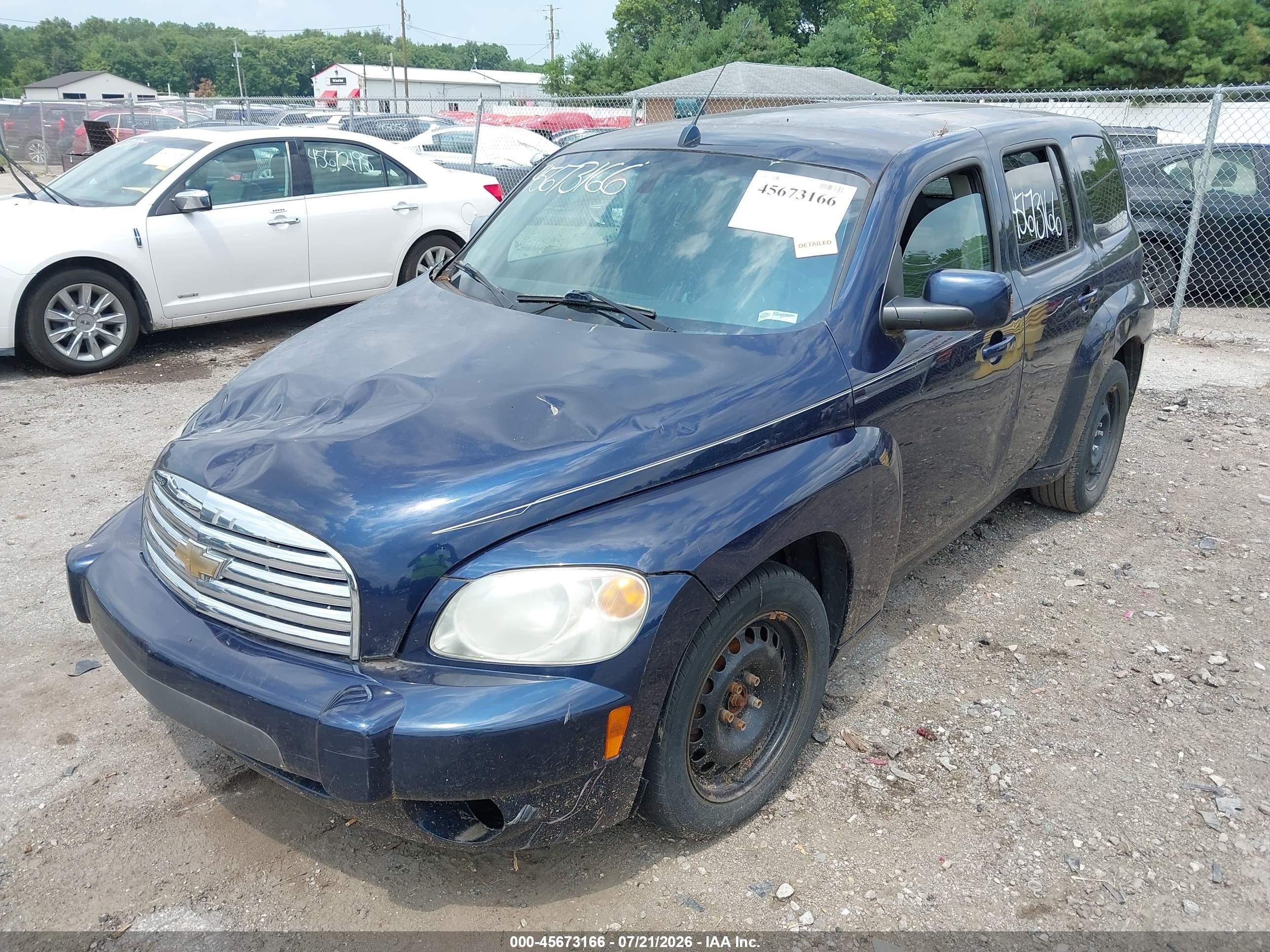 2011 Chevrolet Hhr Lt W/1lt Navy vin: 3GNBABFW6BS596148