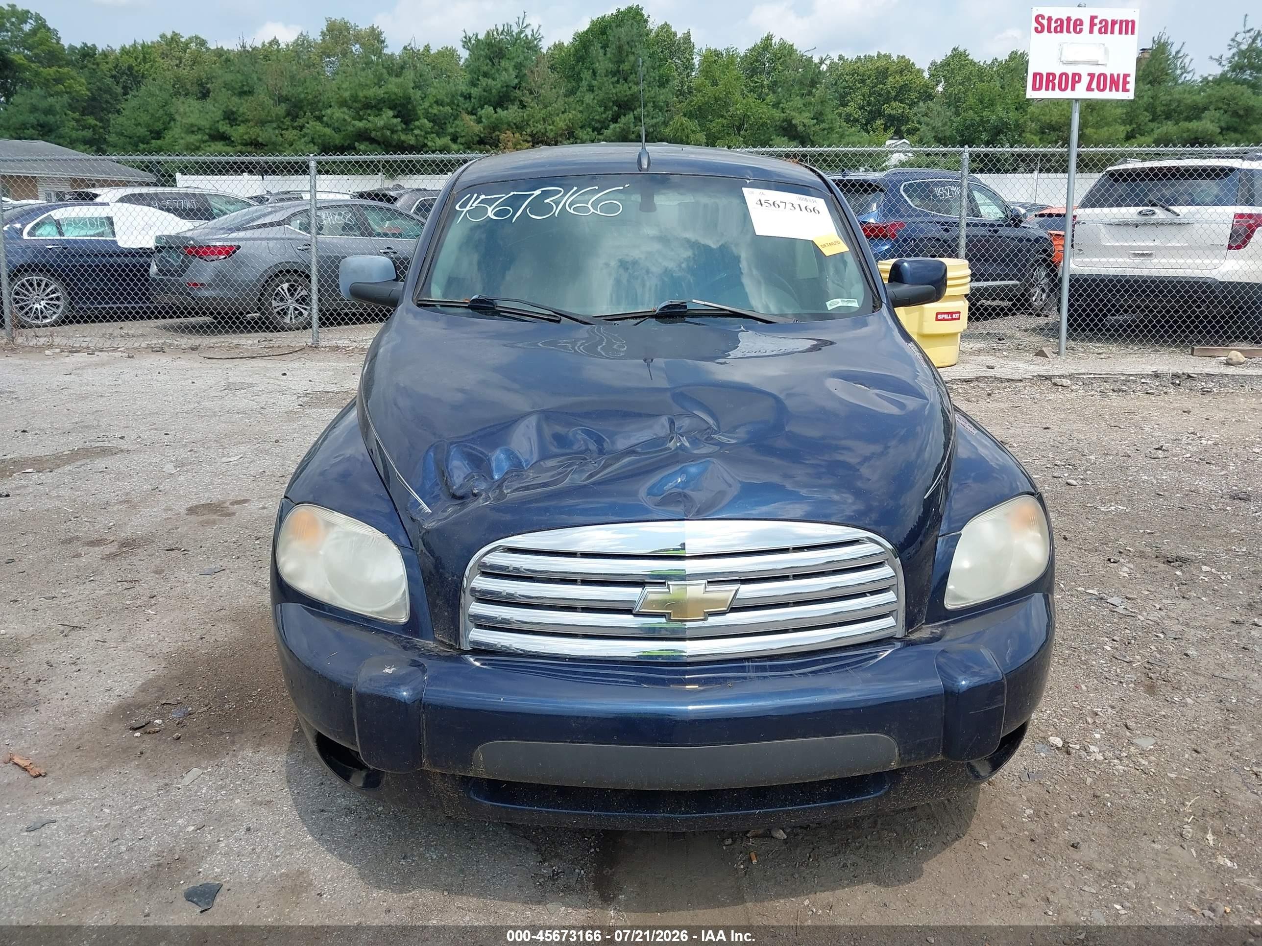 2011 Chevrolet Hhr Lt W/1lt Navy vin: 3GNBABFW6BS596148