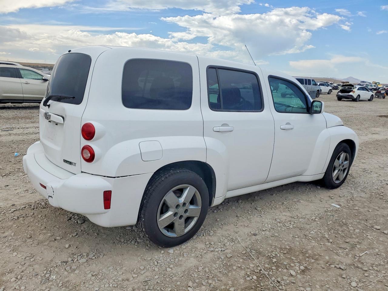 2011 Chevrolet Hhr Lt White vin: 3GNBABFW6BS610761